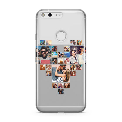 Photo Heart Collage Google Pixel Case