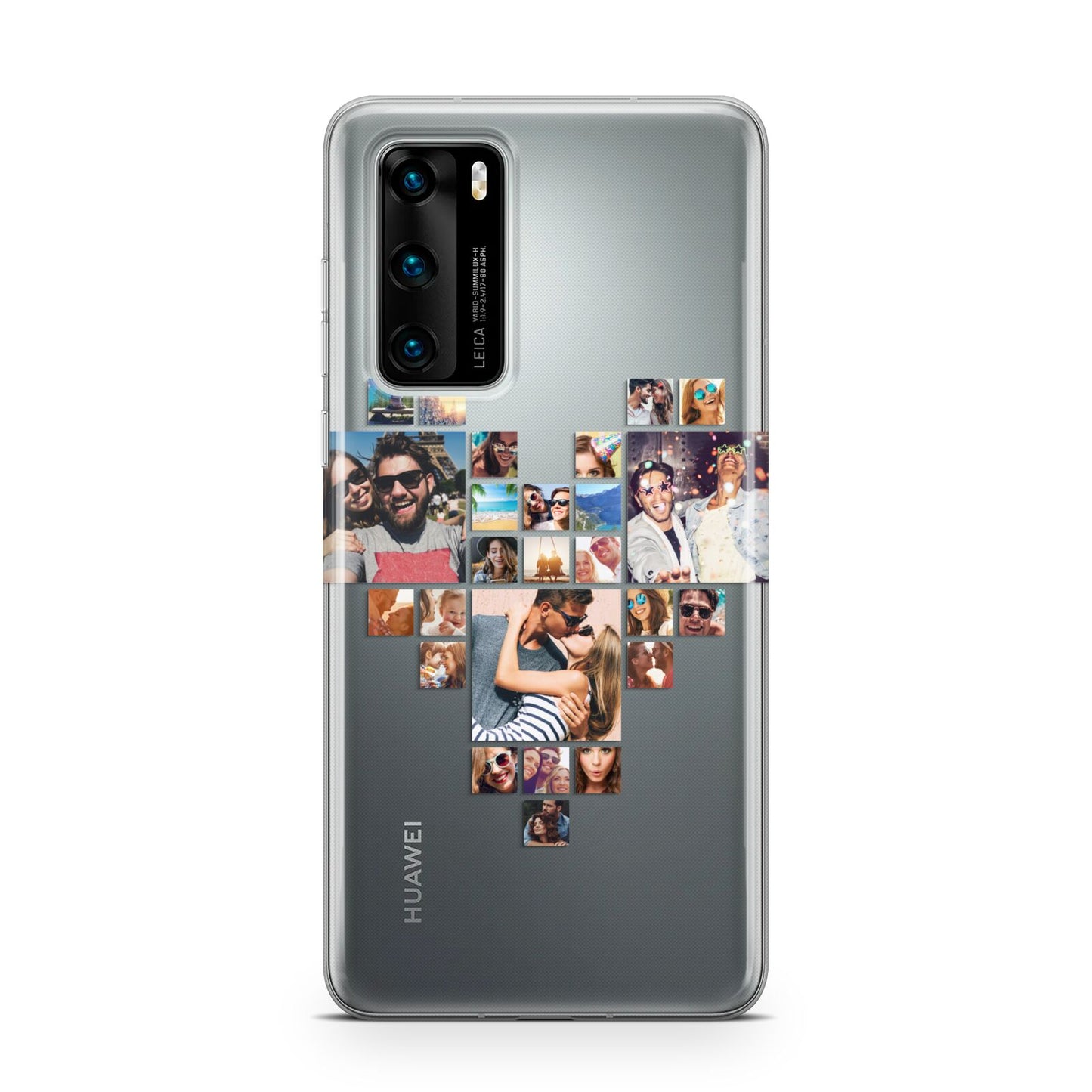 Photo Heart Collage Huawei P40 Phone Case