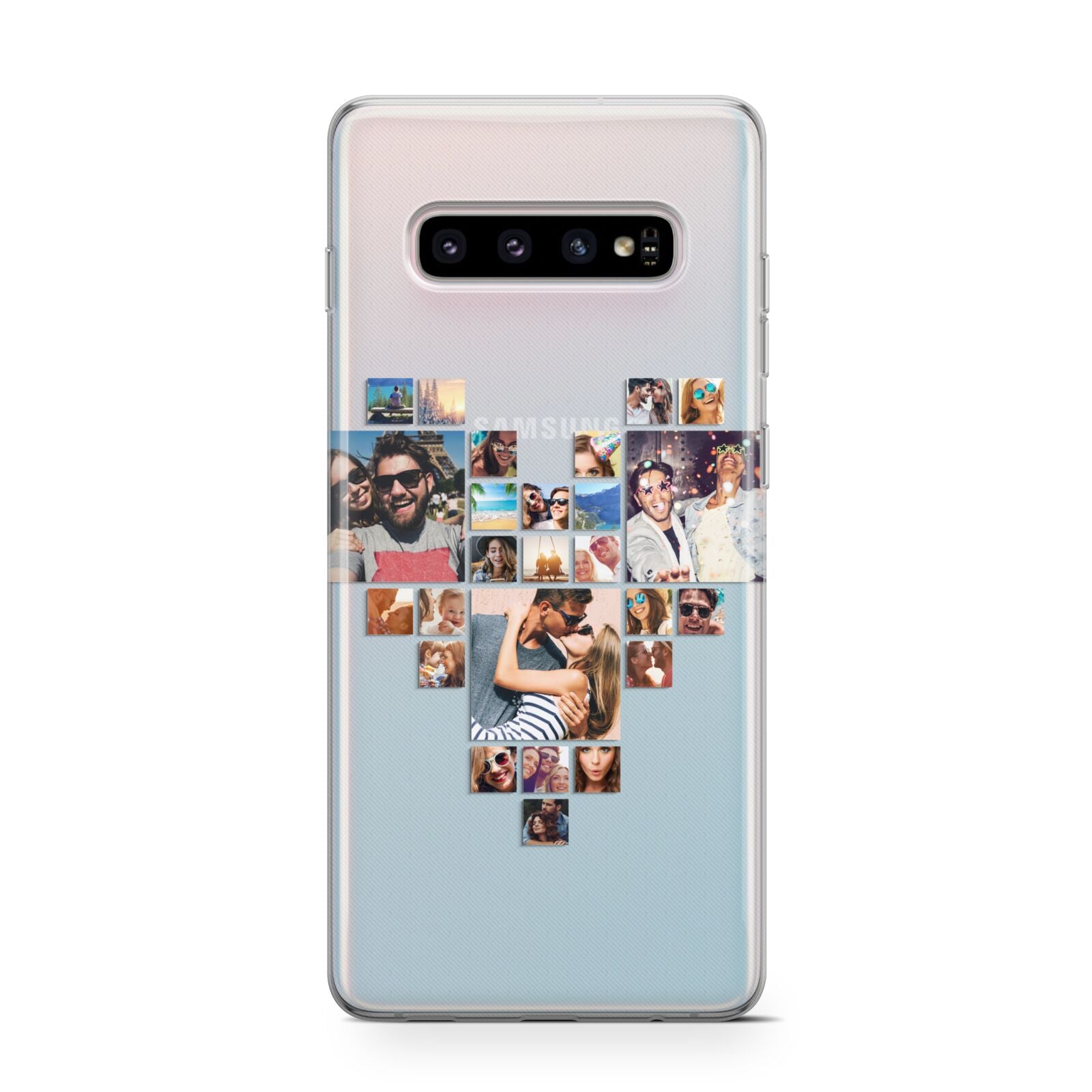 Photo Heart Collage Protective Samsung Galaxy Case