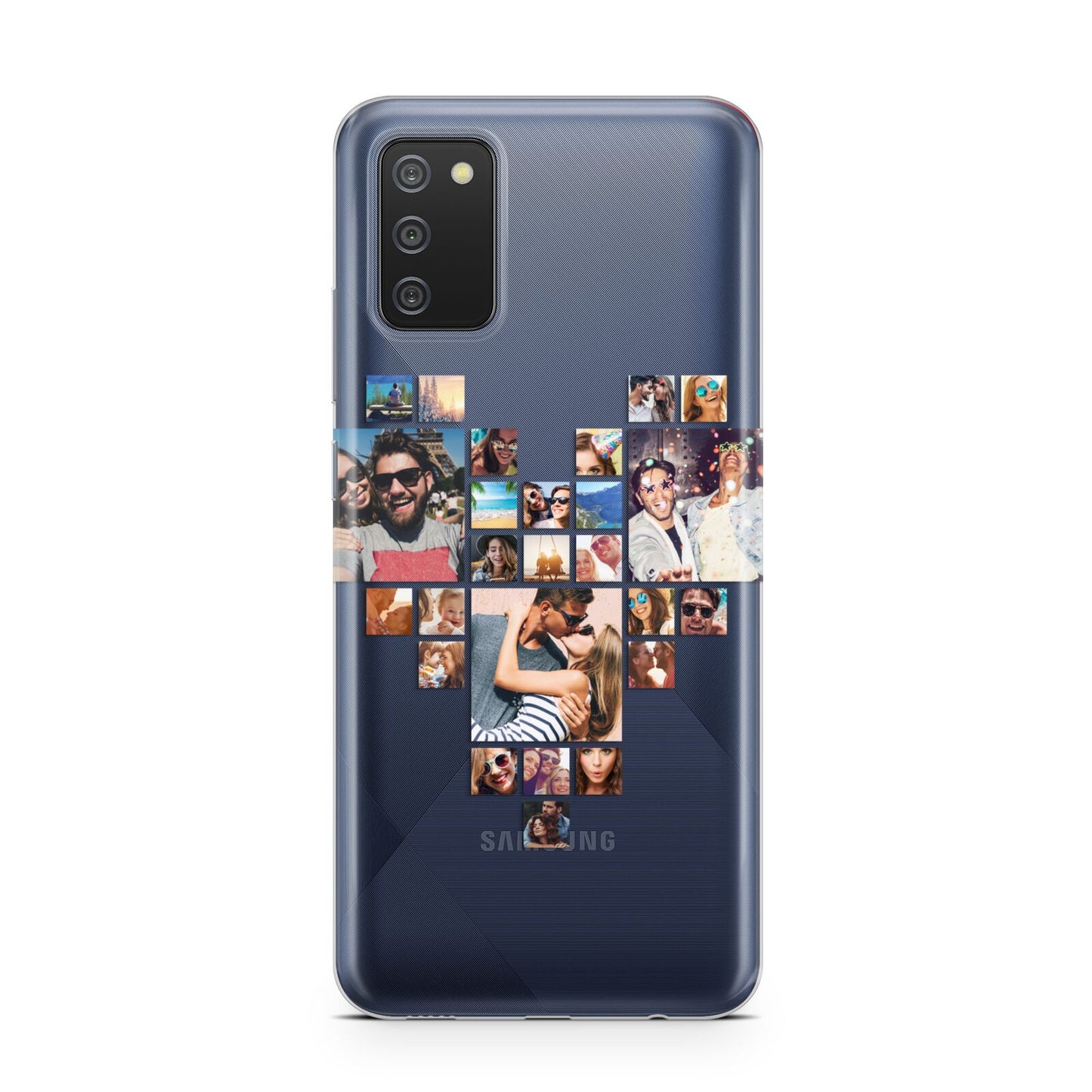 Photo Heart Collage Samsung A02s Case