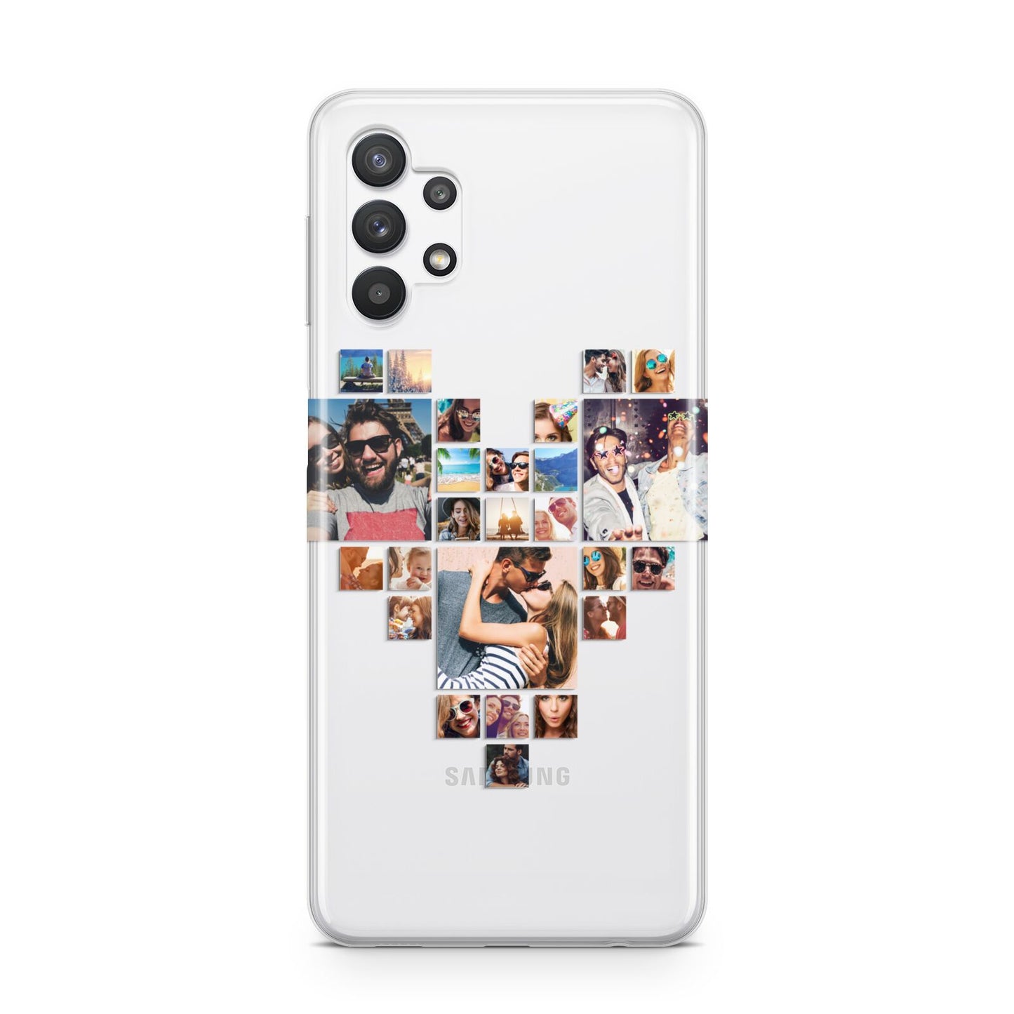 Photo Heart Collage Samsung A32 5G Case