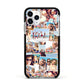 Photo Montage Apple iPhone 11 Pro in Silver with Black Impact Case
