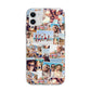 Photo Montage Apple iPhone 11 in White with Bumper Case