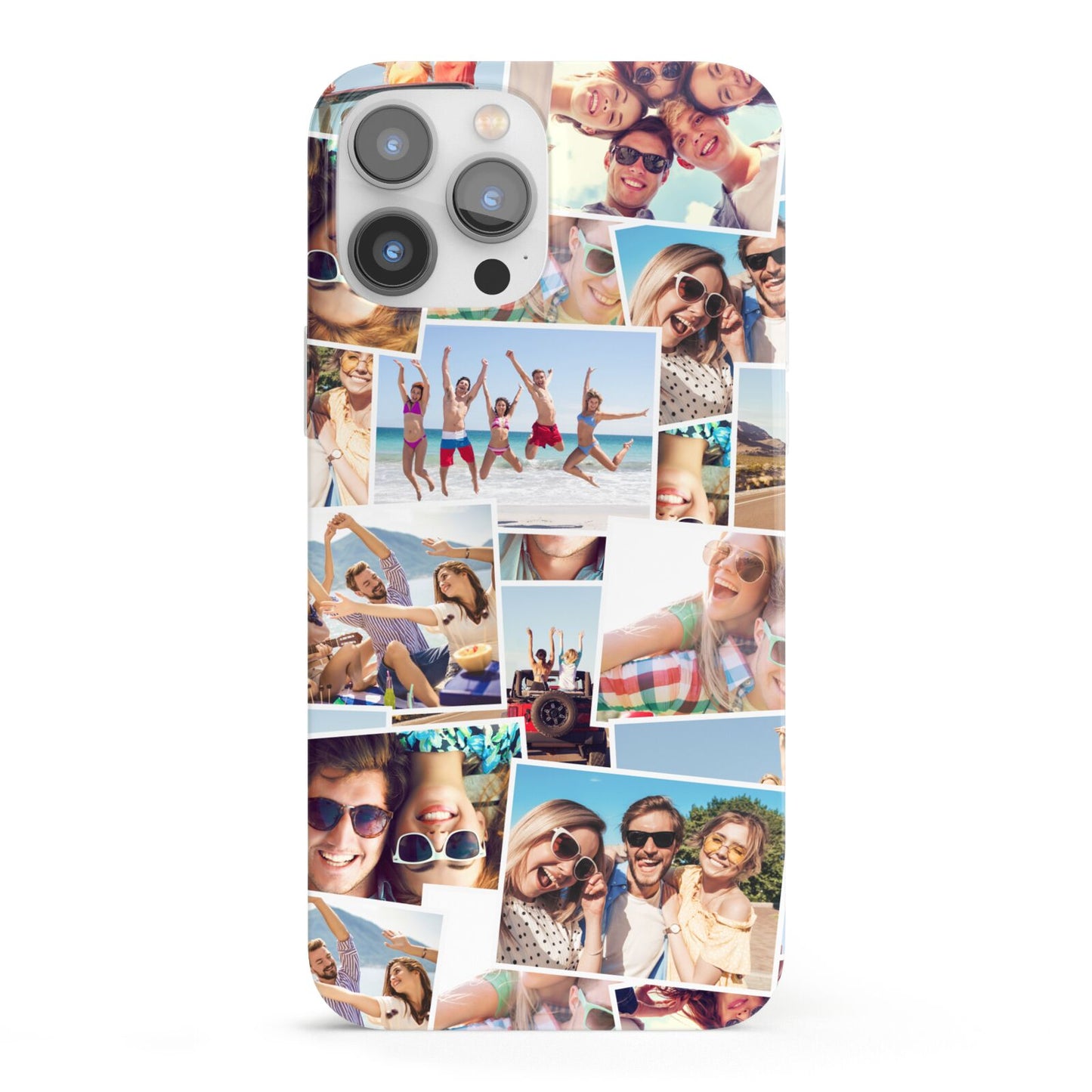 Photo Montage iPhone 13 Pro Max Full Wrap 3D Snap Case