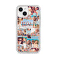 Photo Montage iPhone 14 Clear Tough Case Starlight