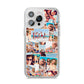 Photo Montage iPhone 14 Pro Max Clear Tough Case Silver
