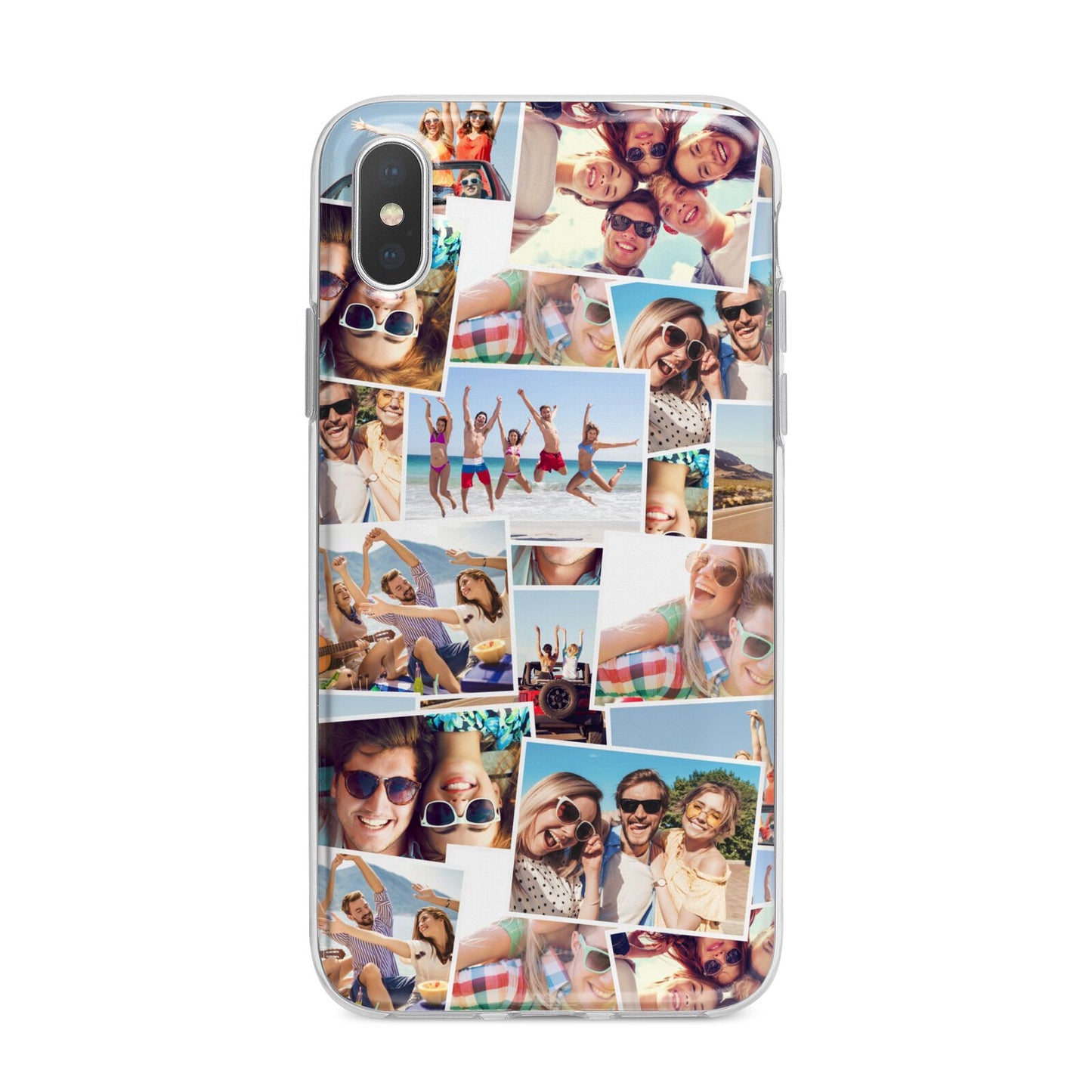 Photo Montage iPhone X Bumper Case on Silver iPhone Alternative Image 1