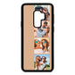 Photo Strip Montage Upload Nude Pebble Leather Samsung S9 Plus Case