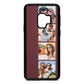 Photo Strip Montage Upload Rose Brown Saffiano Leather Samsung S9 Case