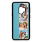 Photo Strip Montage Upload Sky Saffiano Leather Samsung S9 Case