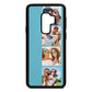 Photo Strip Montage Upload Sky Saffiano Leather Samsung S9 Plus Case