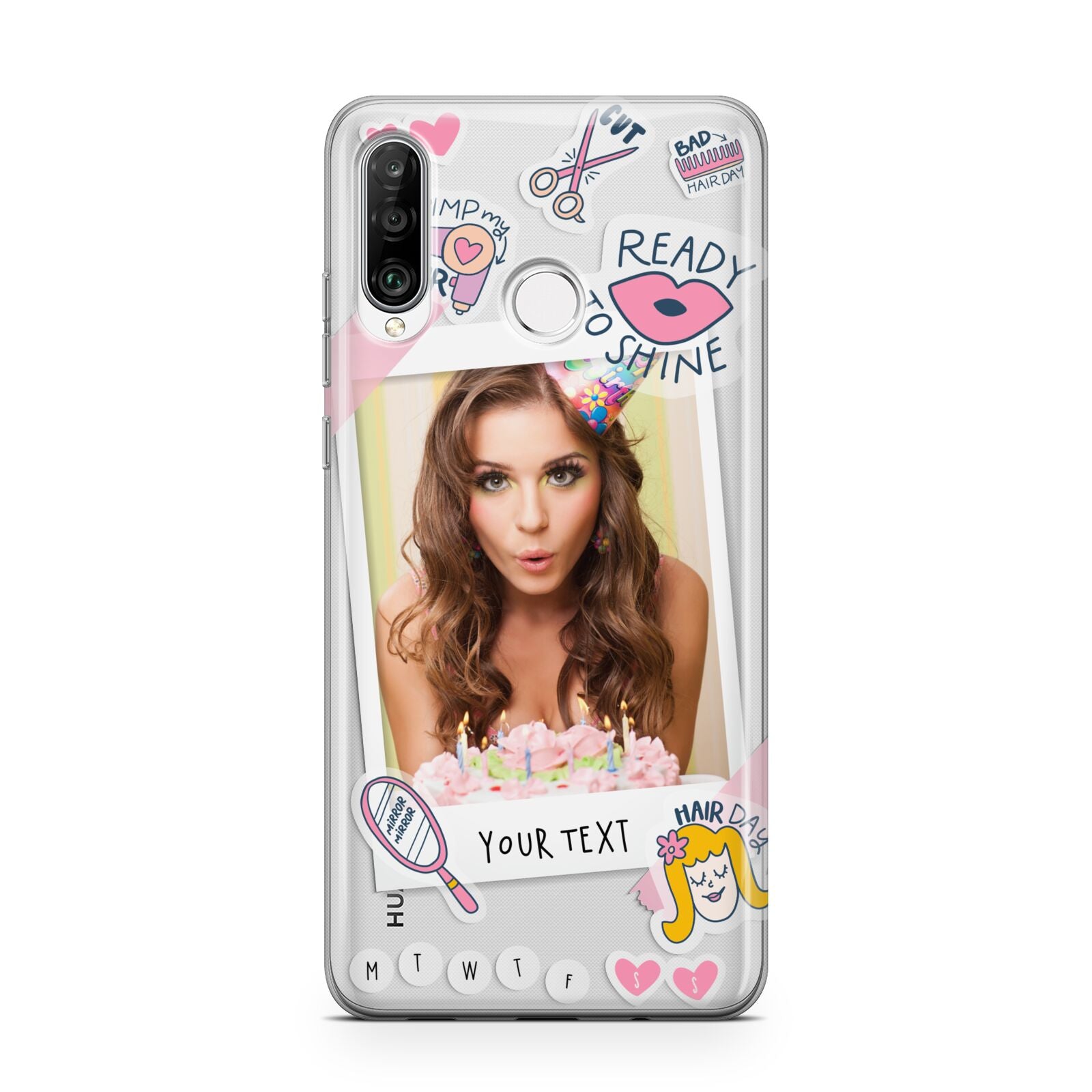 Photo Upload with Text Huawei P30 Lite Phone Case