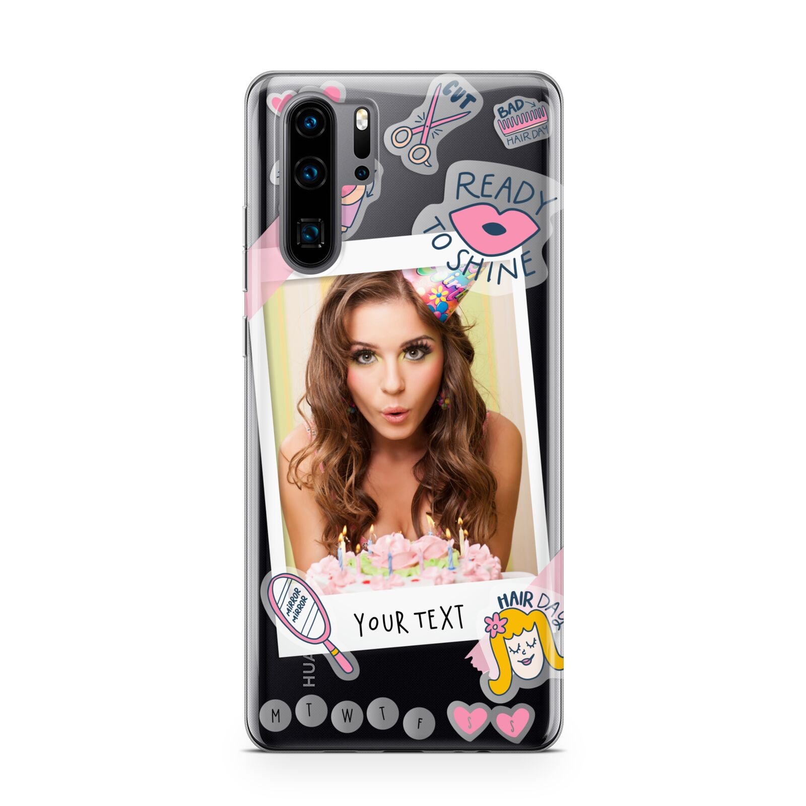 Photo Upload with Text Huawei P30 Pro Phone Case