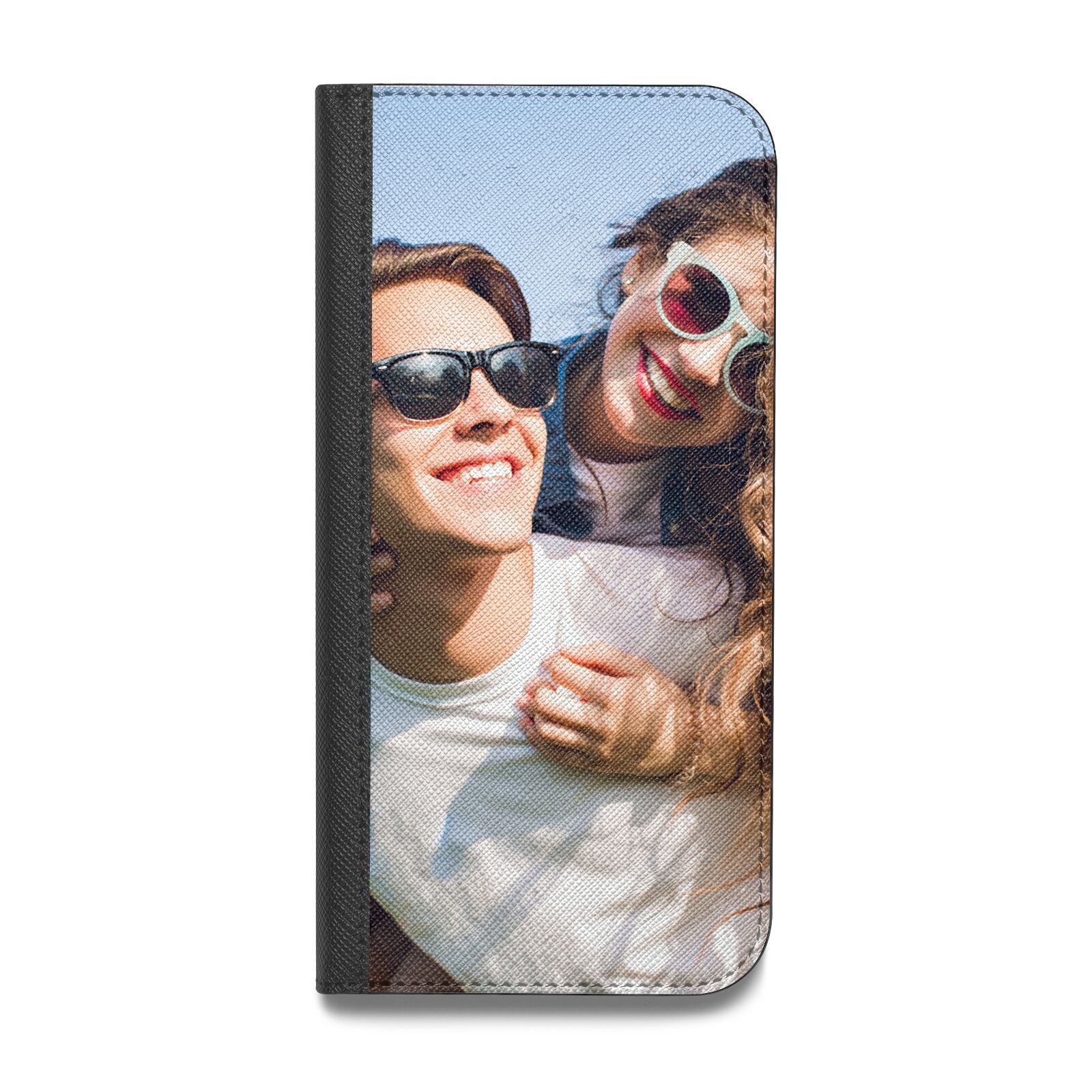 Photo Vegan Leather Flip Samsung Case