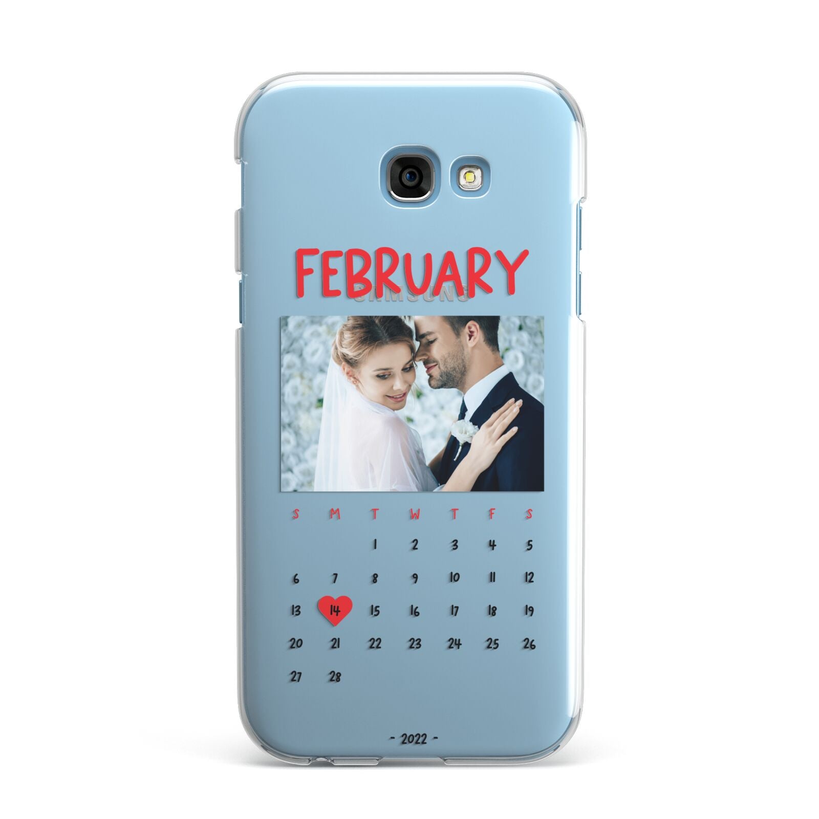 Photo Wedding Anniversary Samsung Galaxy A7 2017 Case