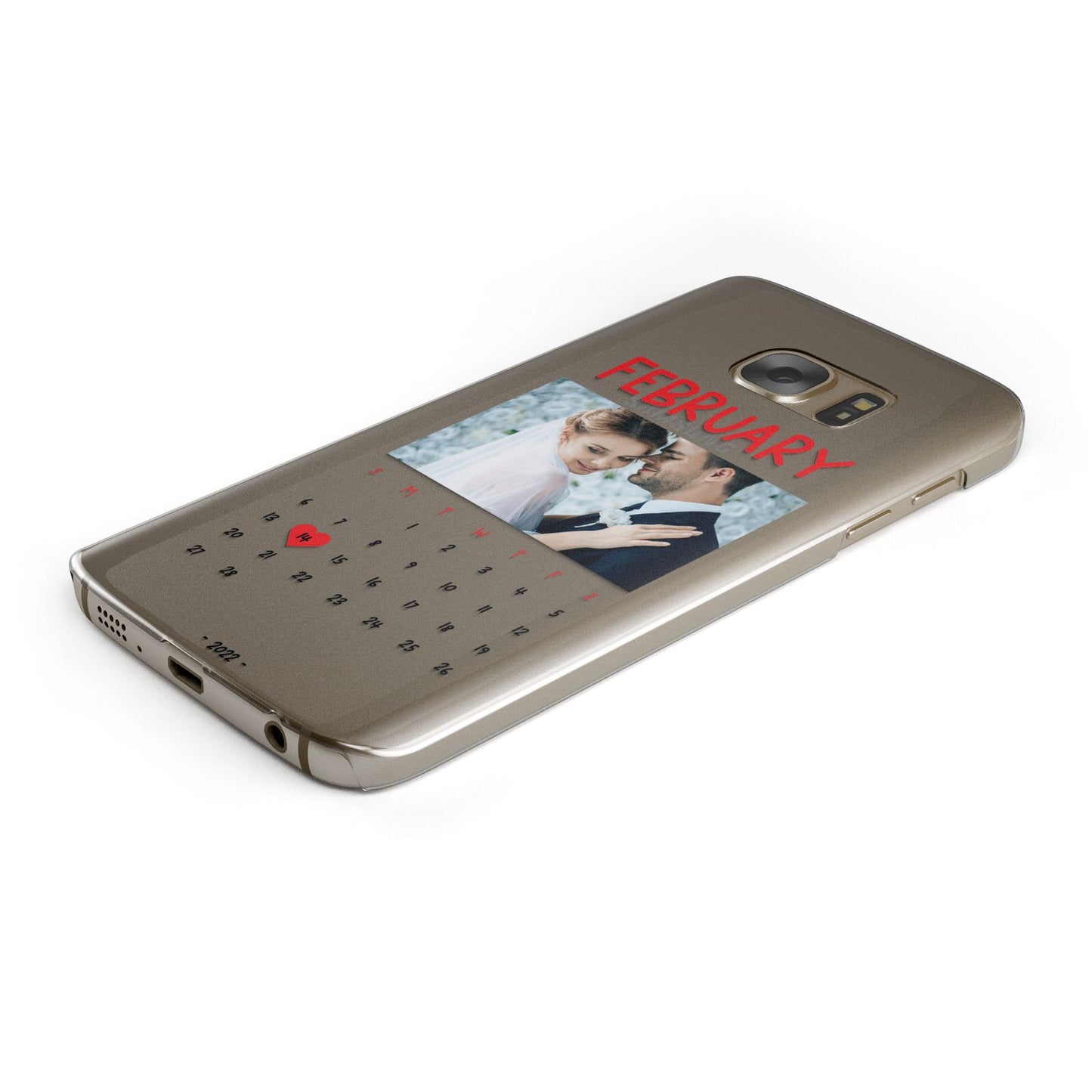 Photo Wedding Anniversary Samsung Galaxy Case Bottom Cutout