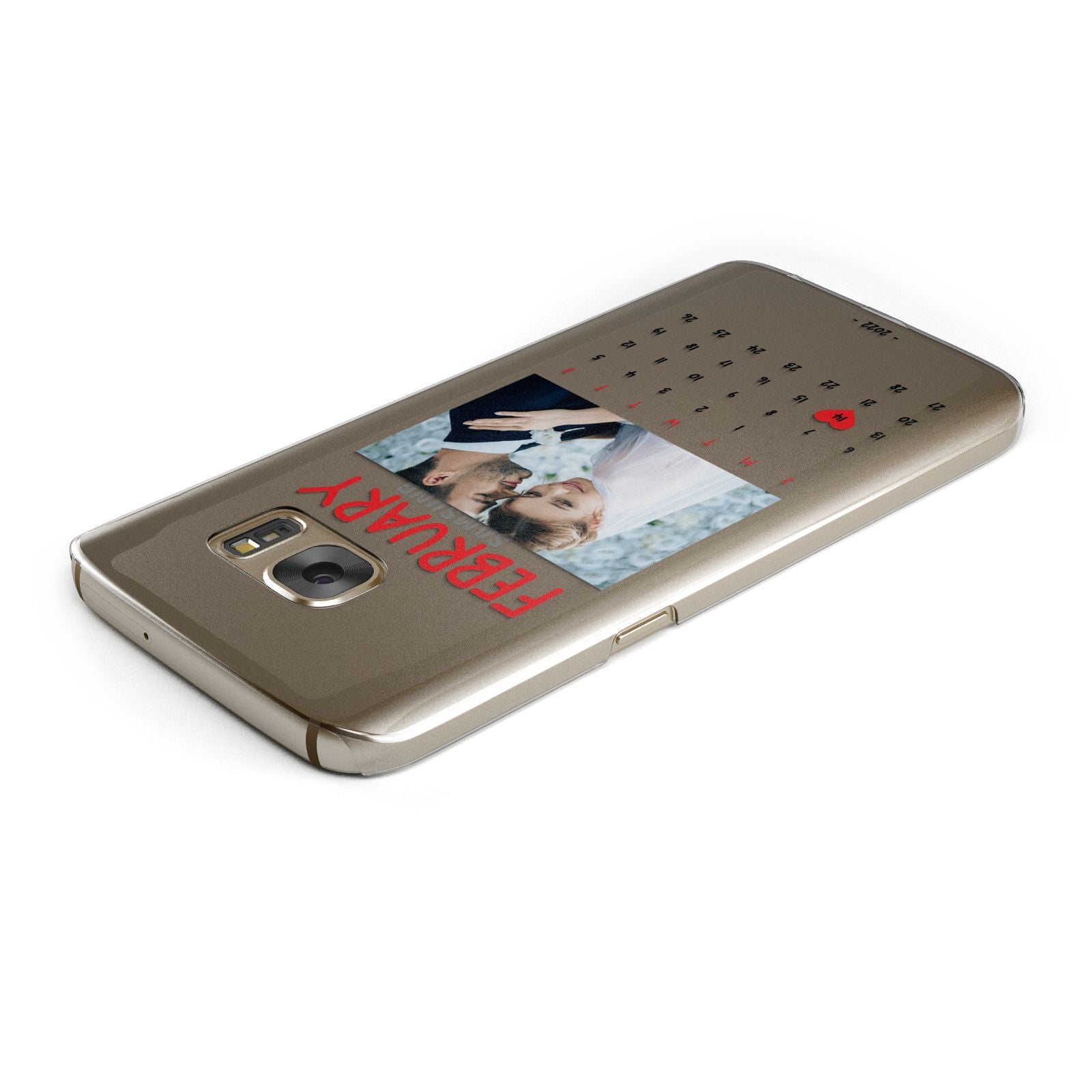 Photo Wedding Anniversary Samsung Galaxy Case Top Cutout