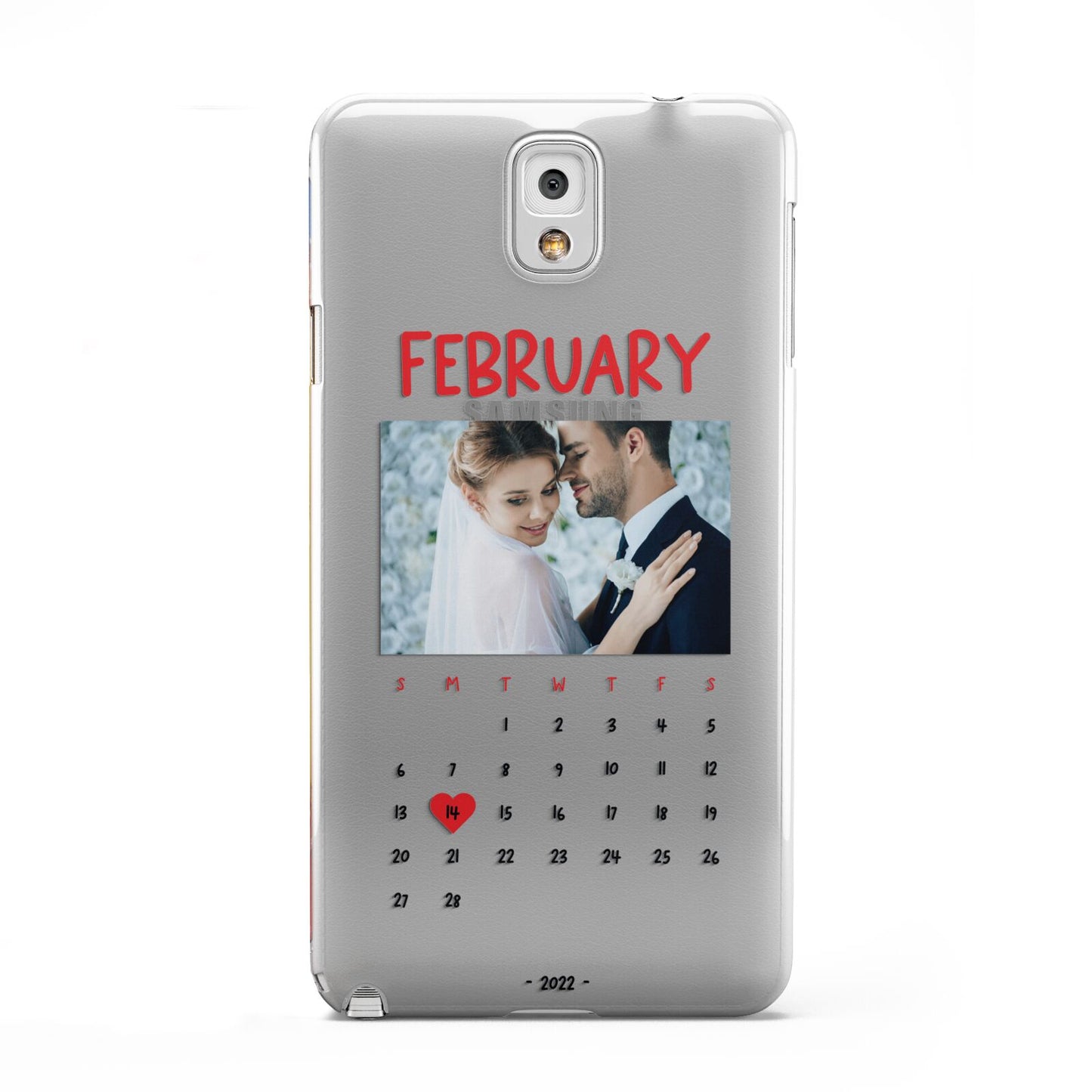 Photo Wedding Anniversary Samsung Galaxy Note 3 Case