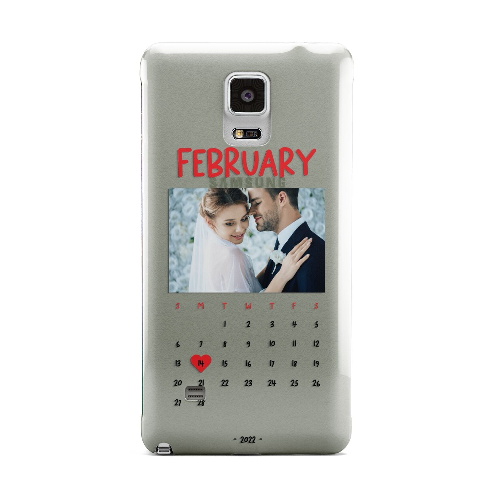 Photo Wedding Anniversary Samsung Galaxy Note 4 Case