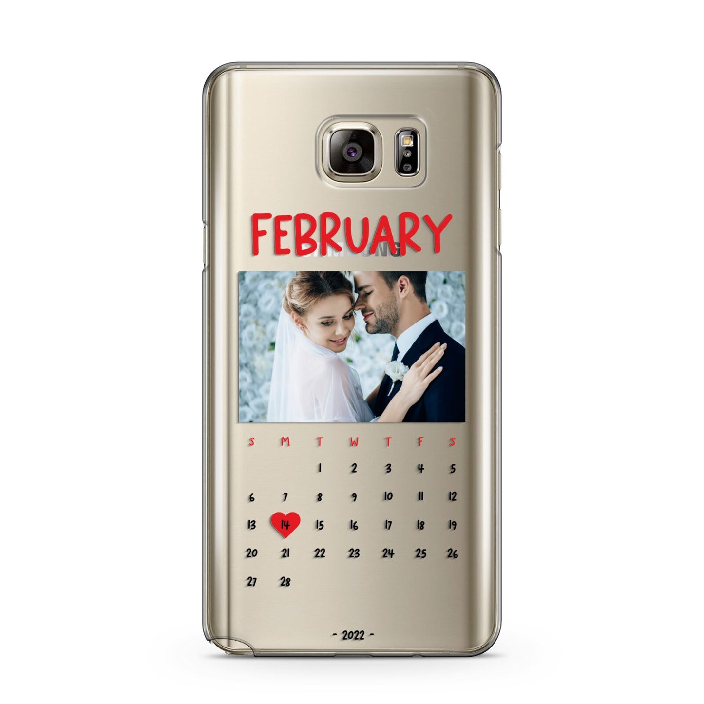 Photo Wedding Anniversary Samsung Galaxy Note 5 Case