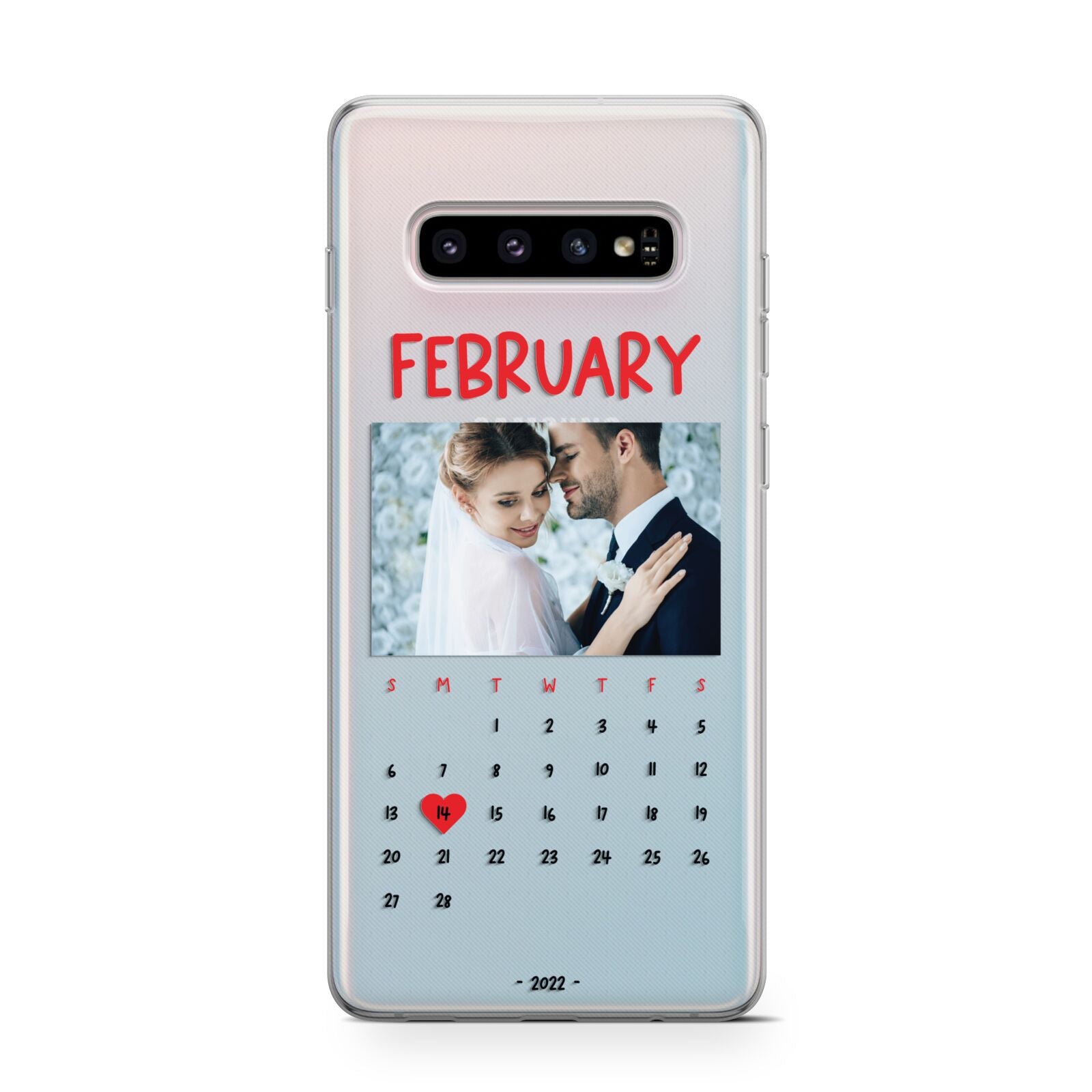 Photo Wedding Anniversary Samsung Galaxy S10 Case