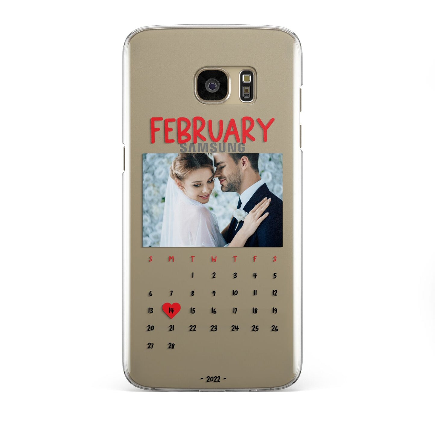 Photo Wedding Anniversary Samsung Galaxy S7 Edge Case