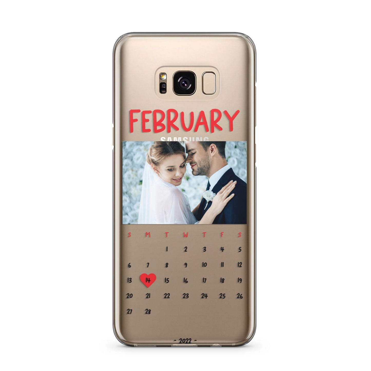 Photo Wedding Anniversary Samsung Galaxy S8 Plus Case