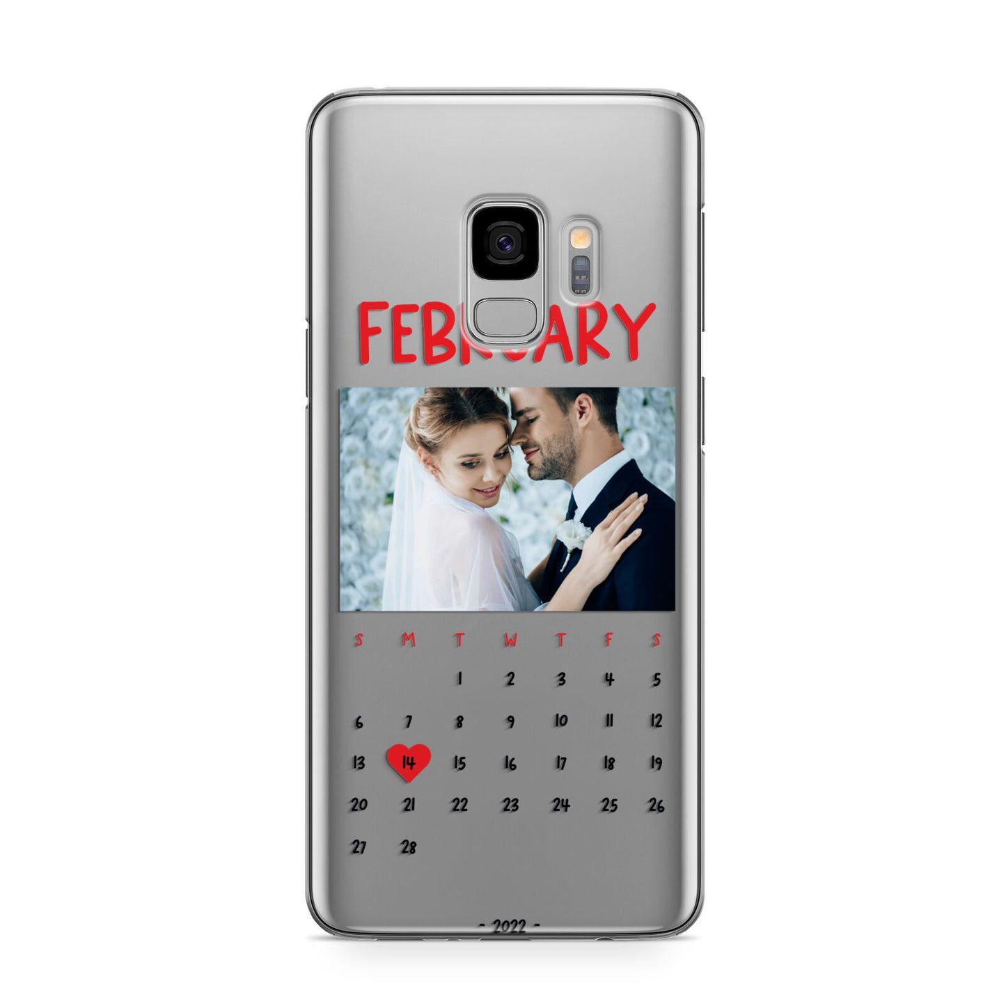 Photo Wedding Anniversary Samsung Galaxy S9 Case