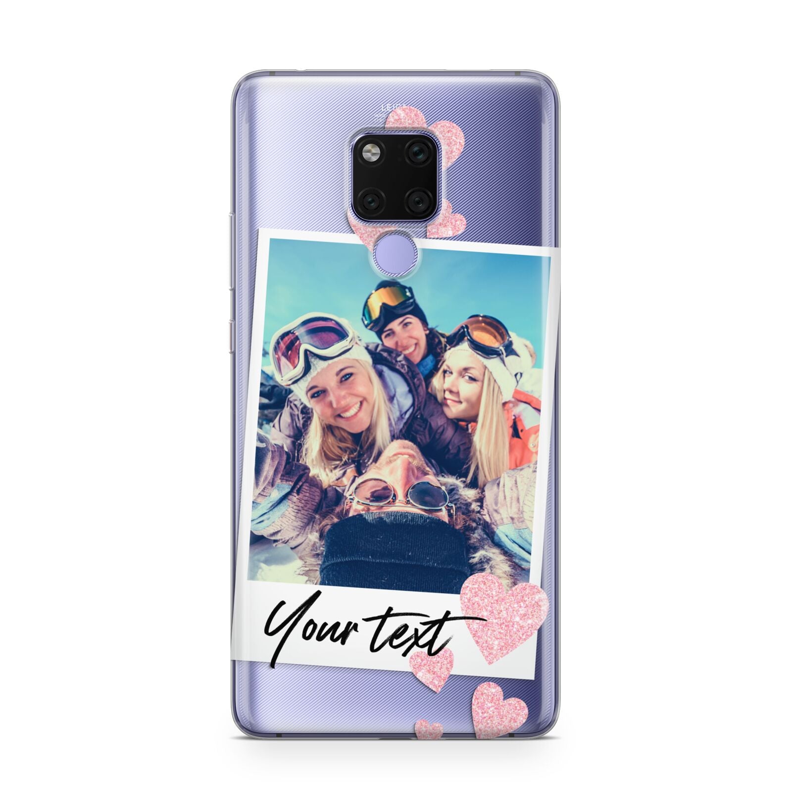 Photo with Text Huawei Mate 20X Phone Case