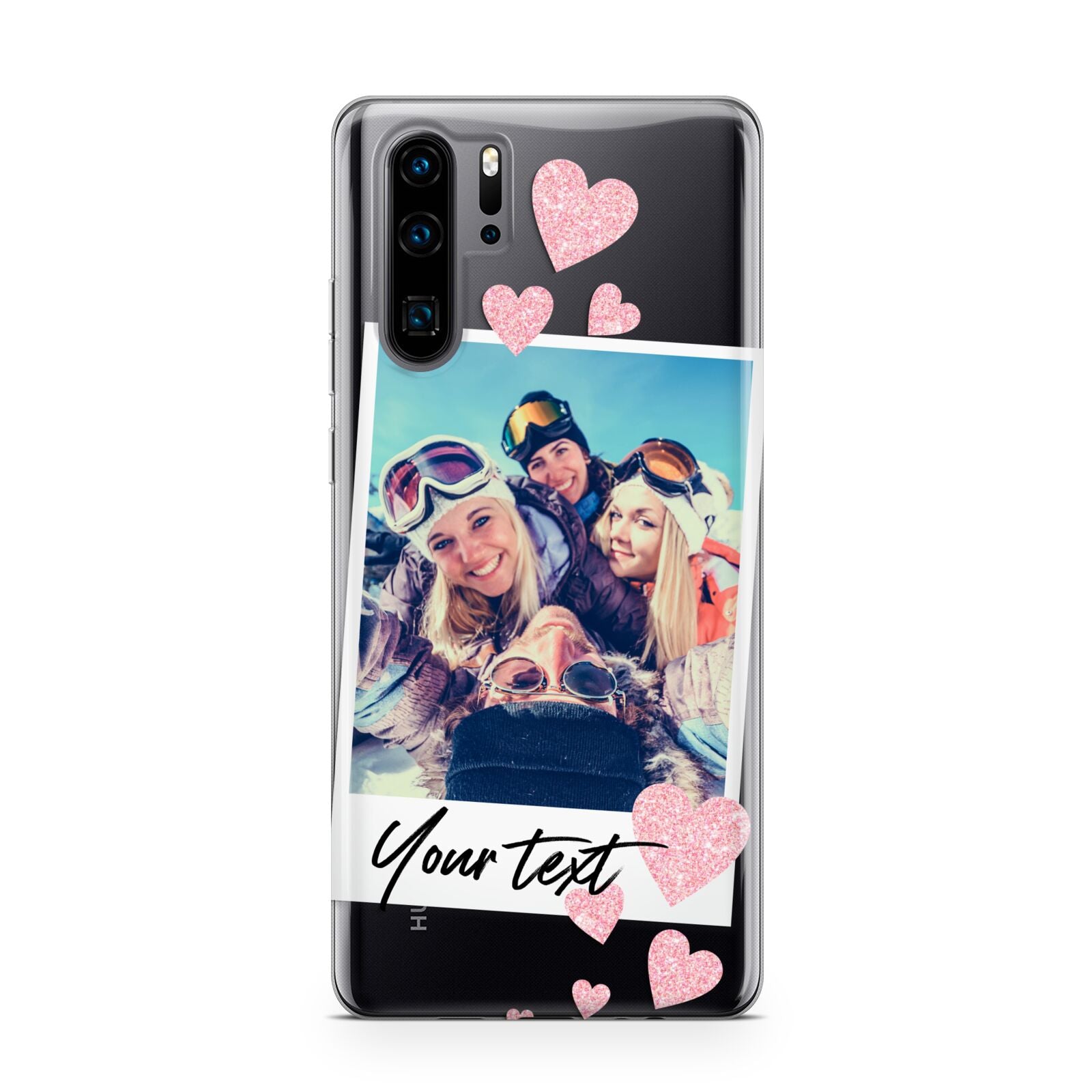 Photo with Text Huawei P30 Pro Phone Case