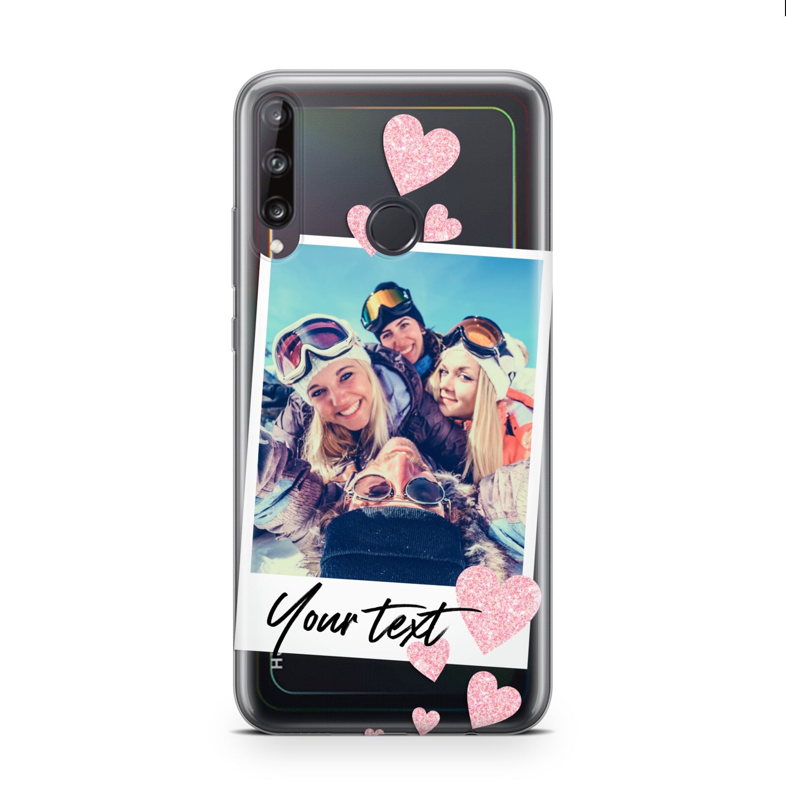 Photo with Text Huawei P40 Lite E Phone Case