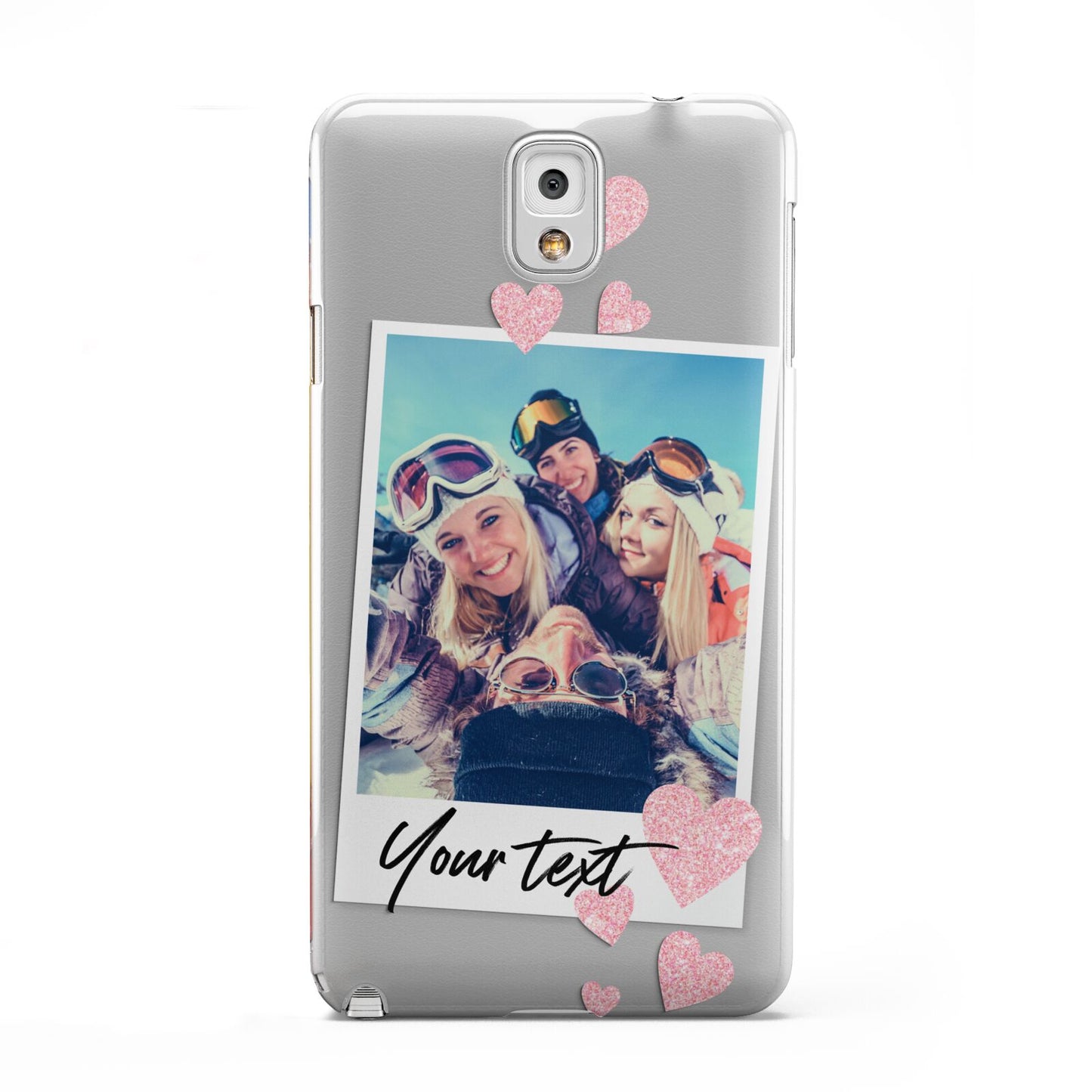 Photo with Text Samsung Galaxy Note 3 Case