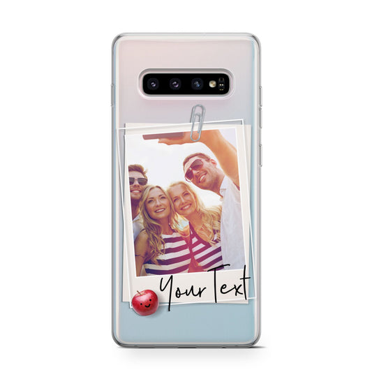 Photograph and Name Protective Samsung Galaxy Case