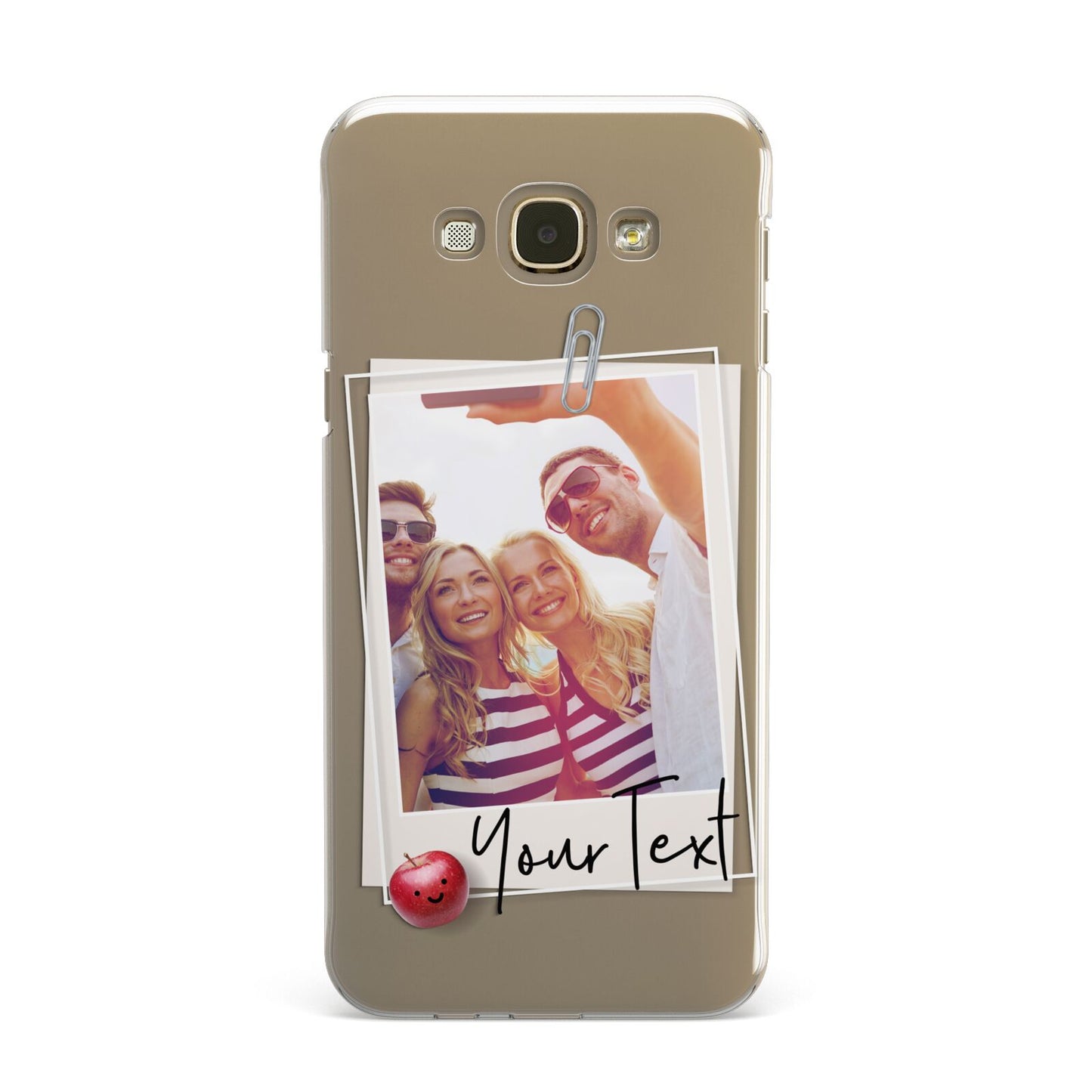 Photograph and Name Samsung Galaxy A8 Case