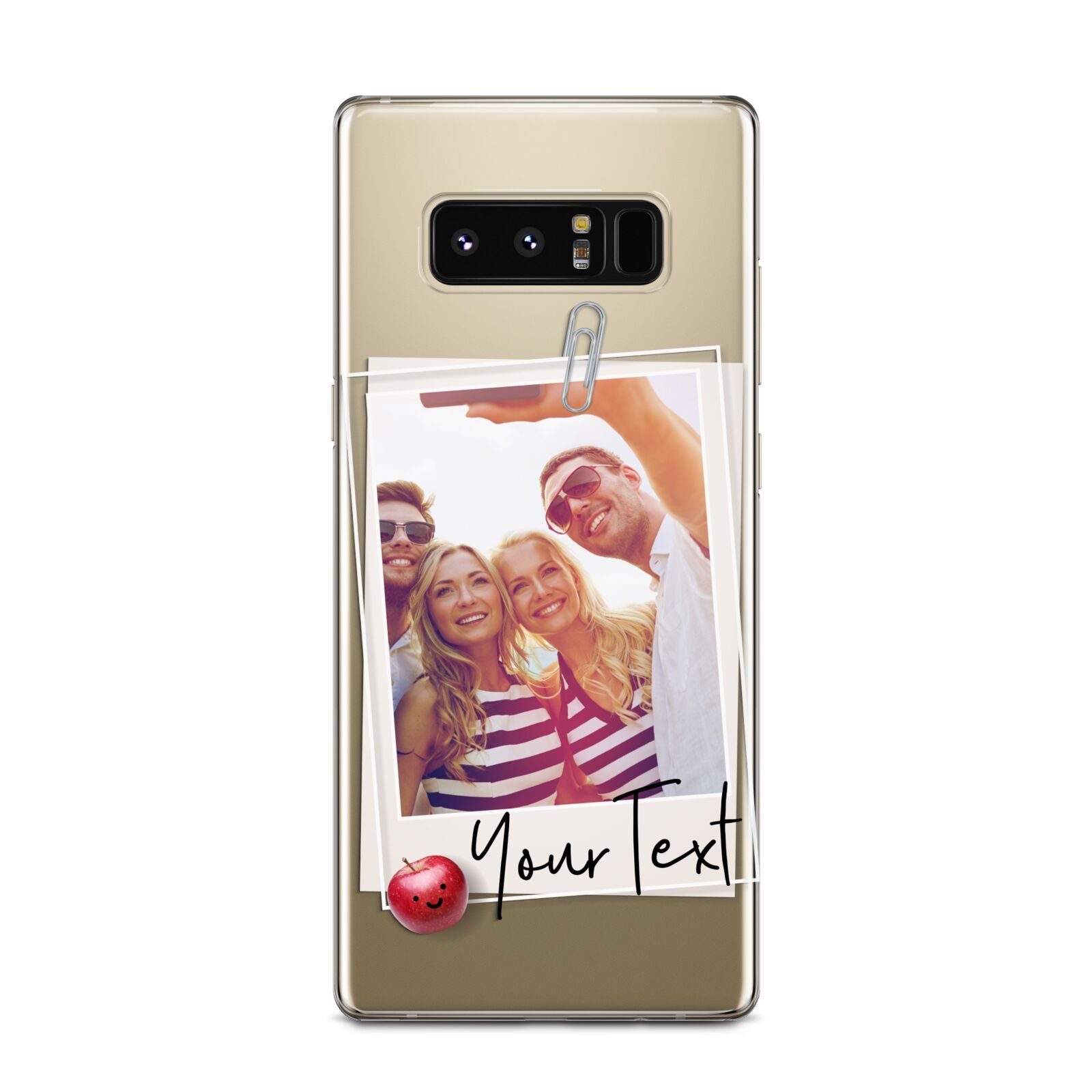 Photograph and Name Samsung Galaxy Note 8 Case