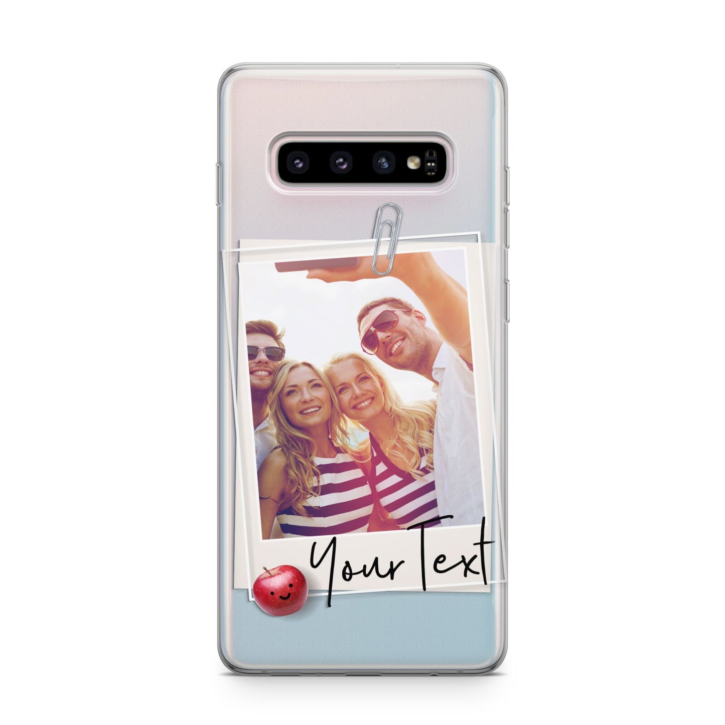 Photograph and Name Samsung Galaxy S10 Plus Case