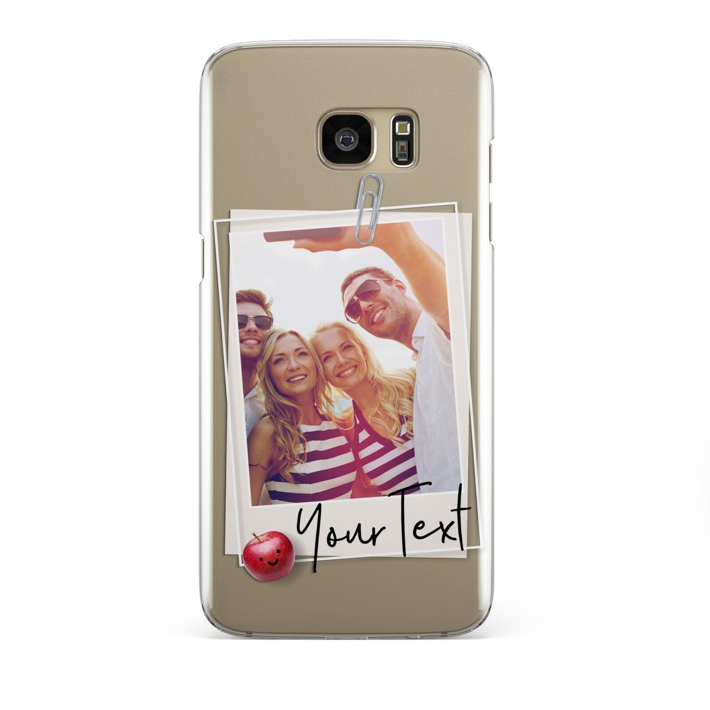 Photograph and Name Samsung Galaxy S7 Edge Case