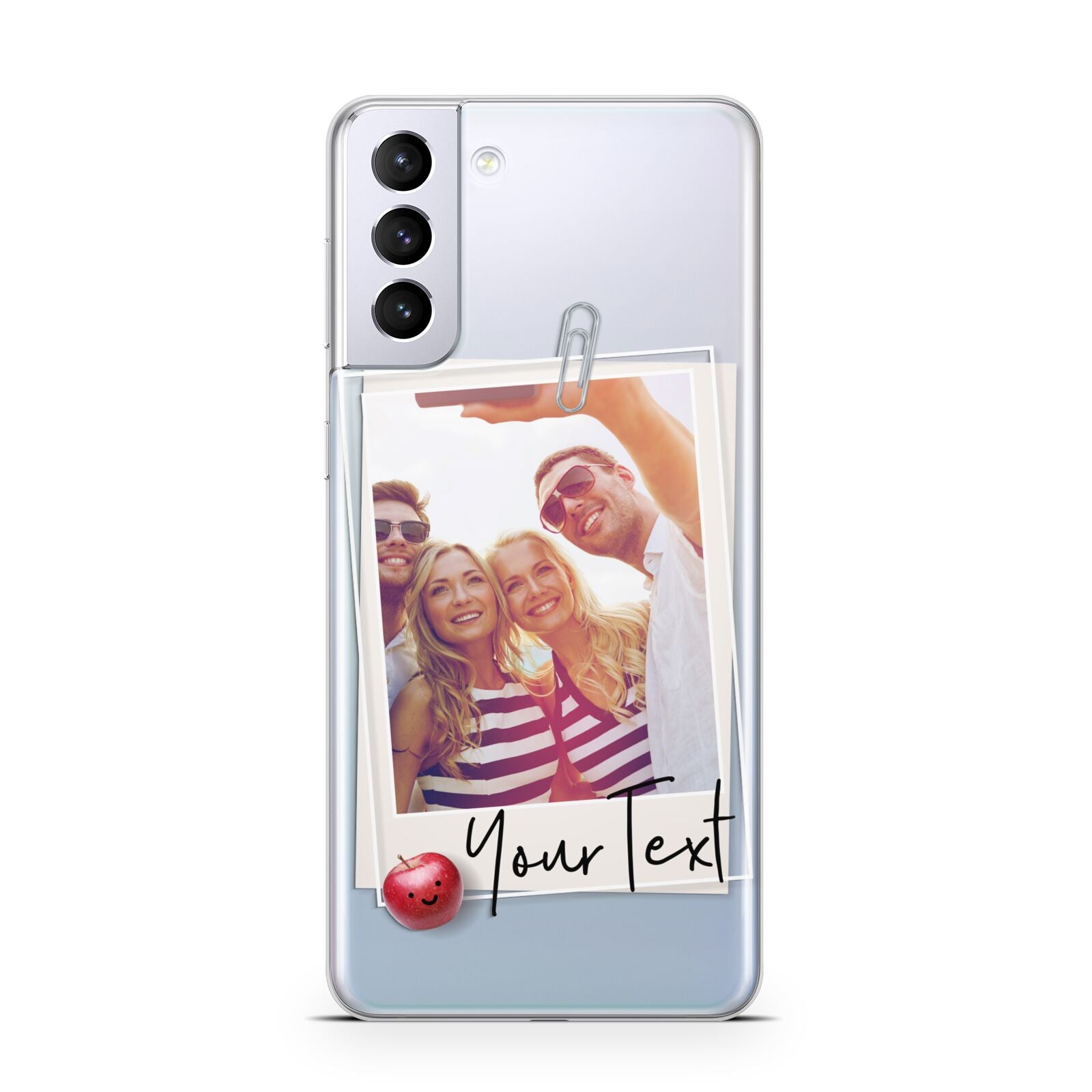 Photograph and Name Samsung S21 Plus Case