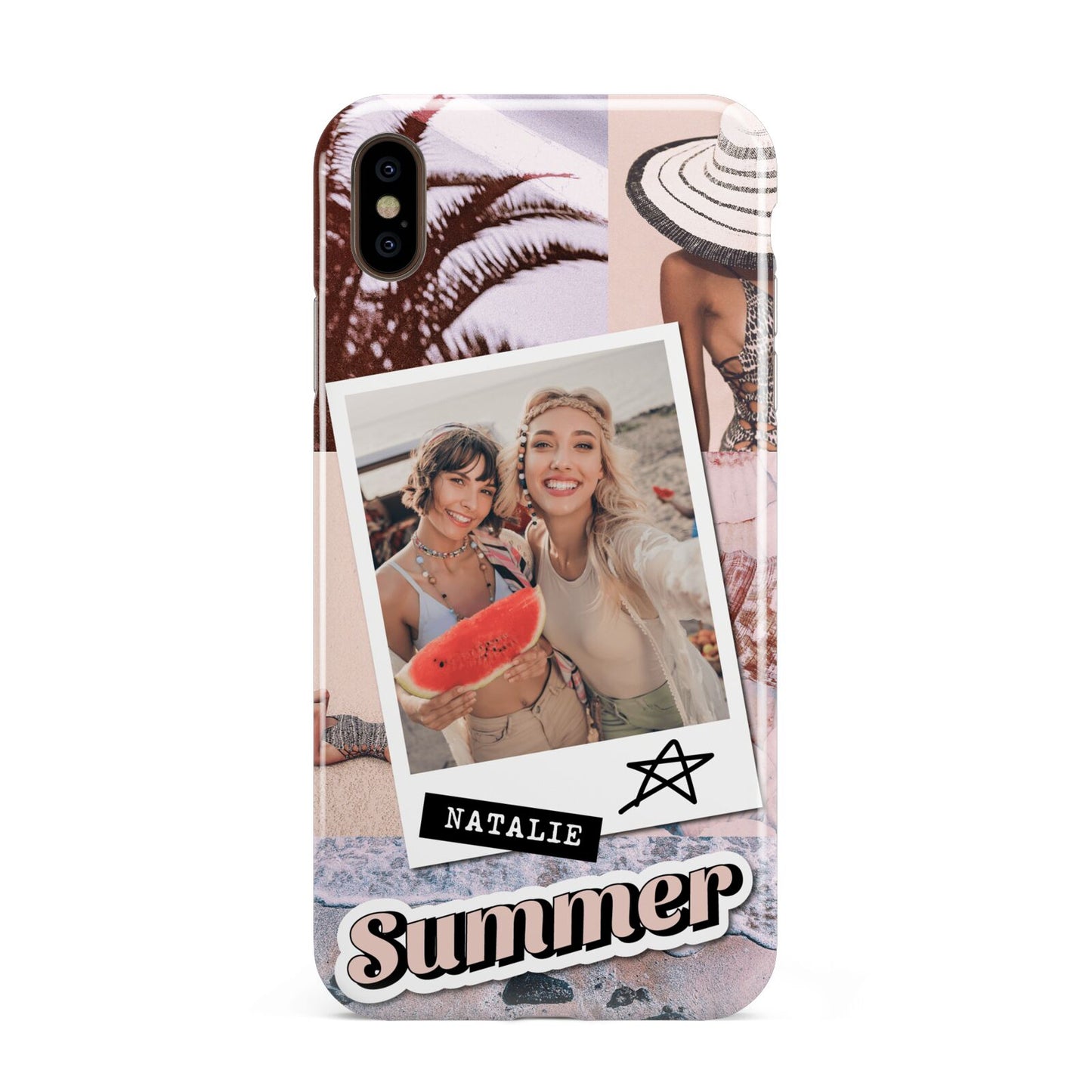 Picture Collage Personalised Apple iPhone Xs Max 3D Tough Case