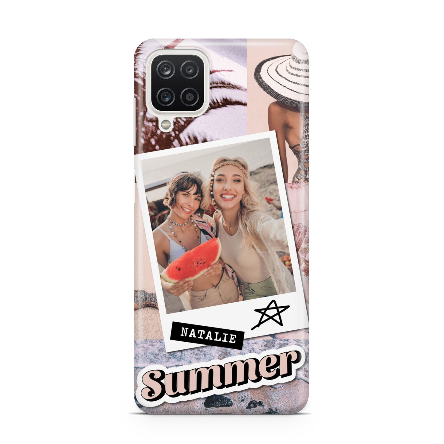 Picture Collage Personalised Samsung A12 Case