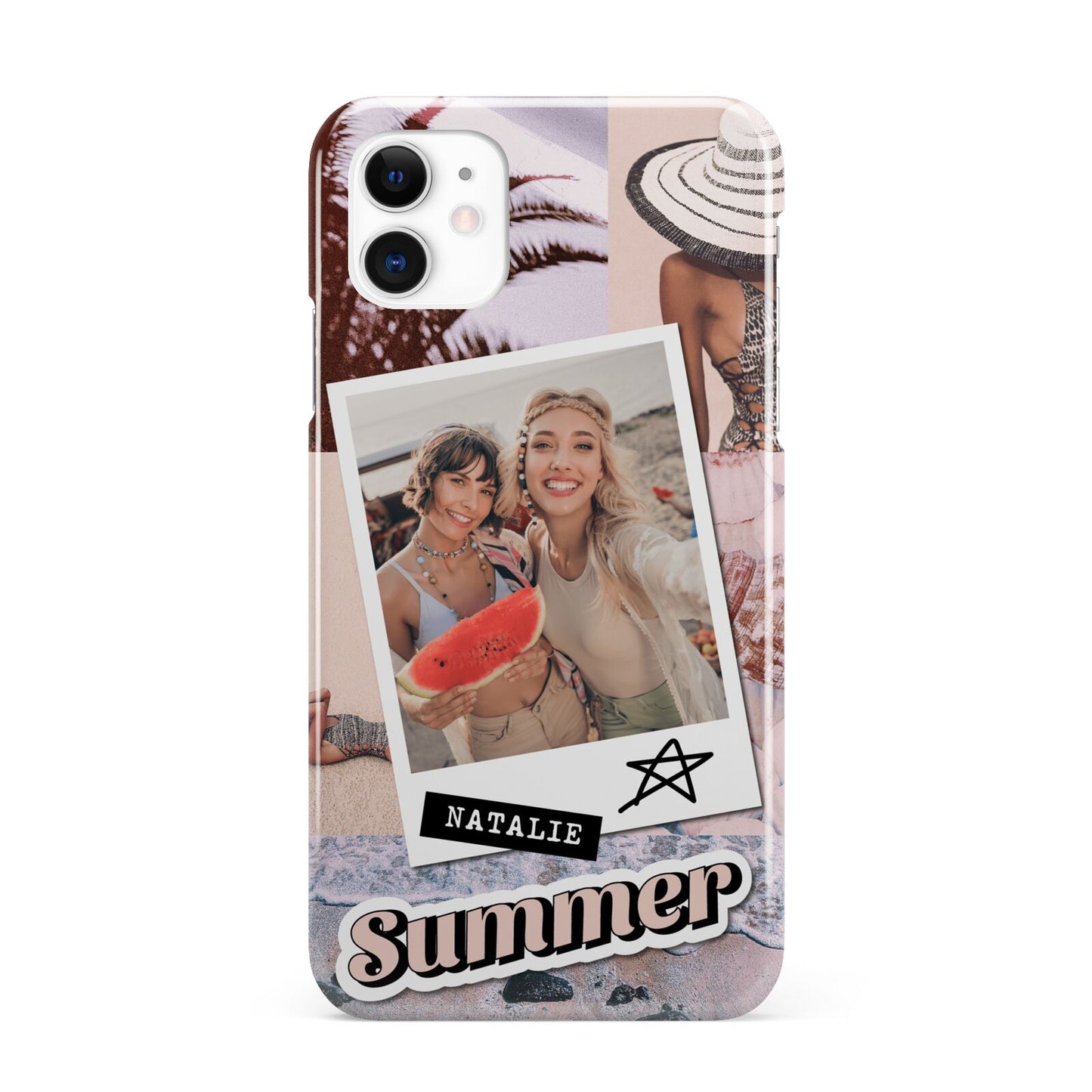 Picture Collage Personalised iPhone 11 3D Snap Case