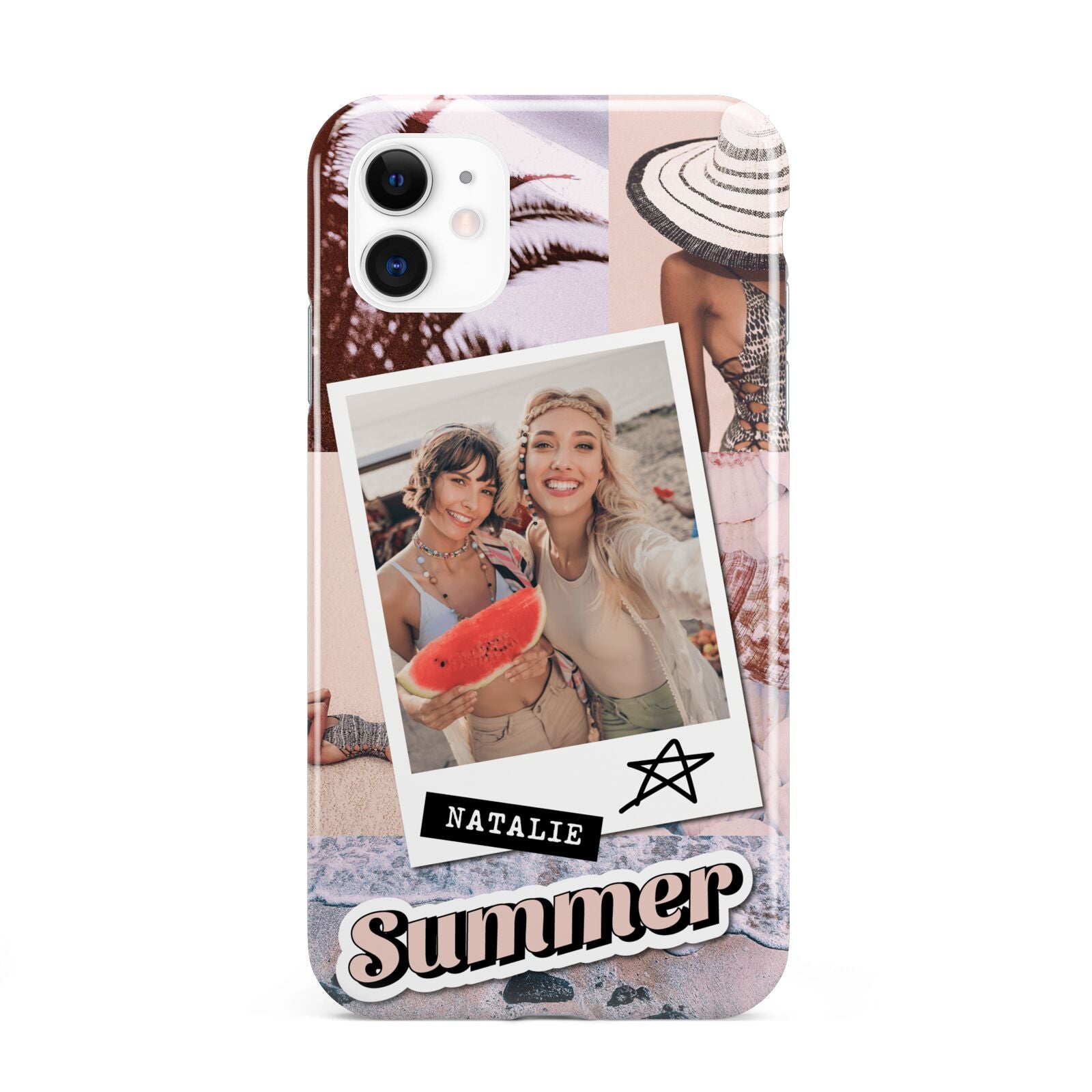 Picture Collage Personalised iPhone 11 3D Tough Case