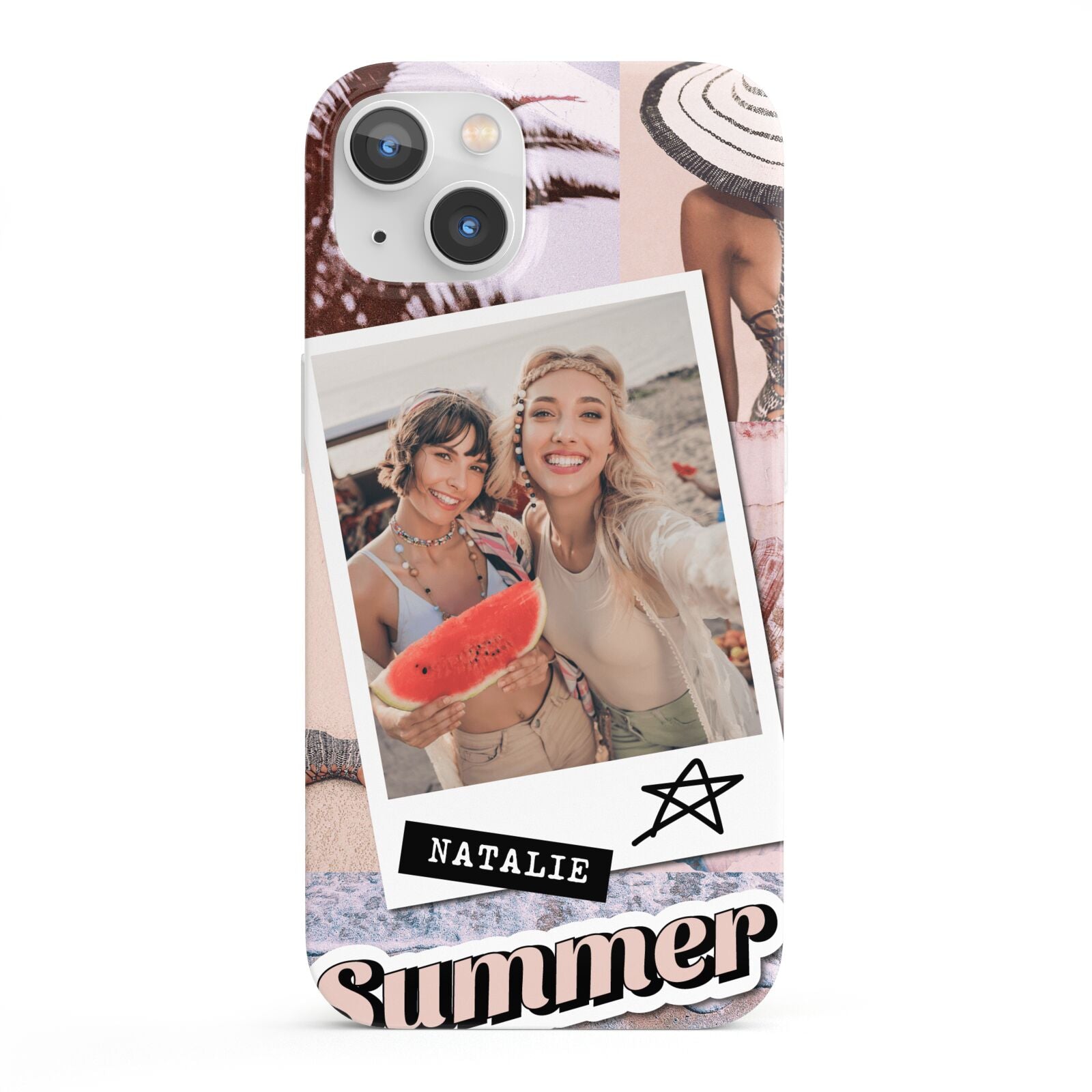 Picture Collage Personalised iPhone 13 Full Wrap 3D Snap Case