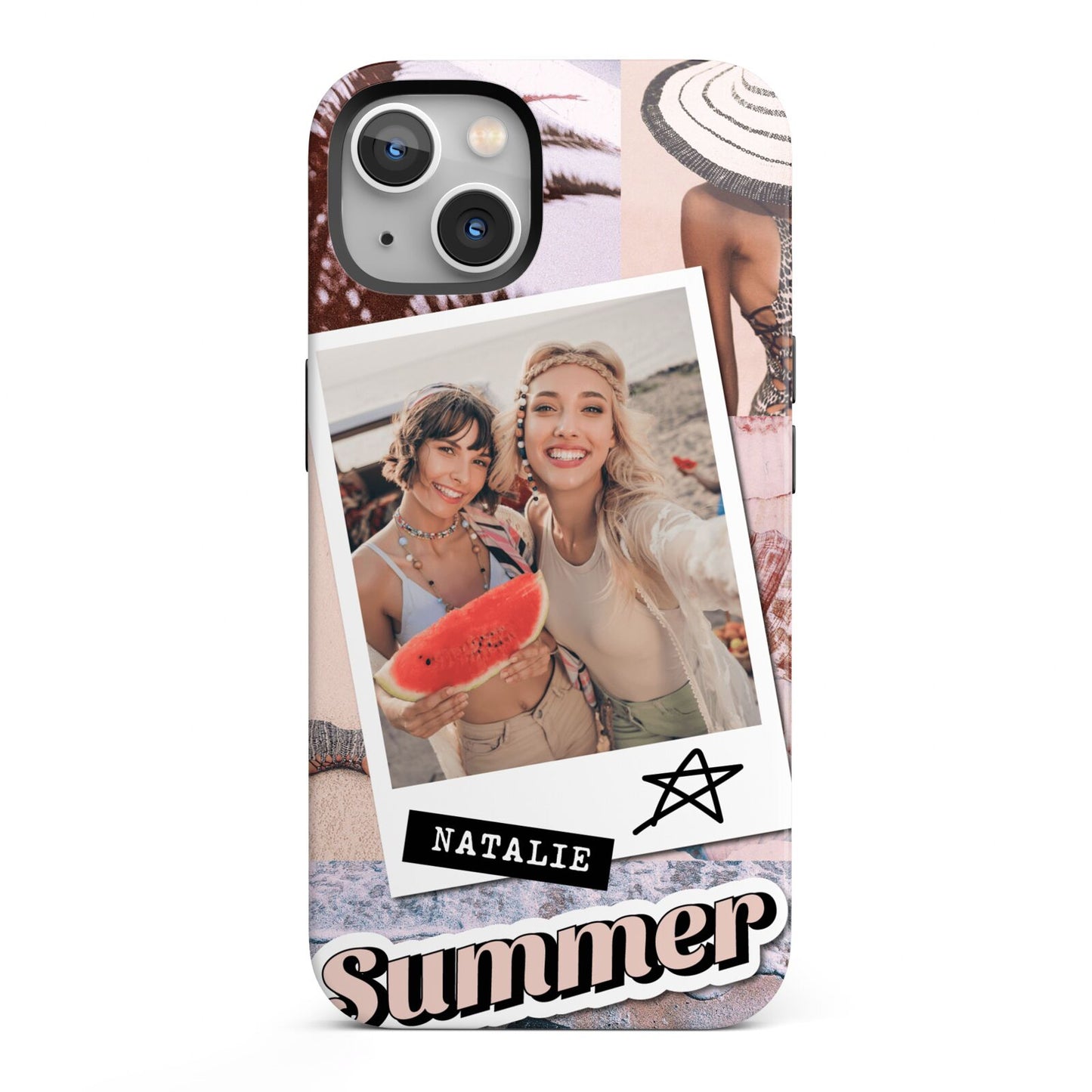 Picture Collage Personalised iPhone 13 Full Wrap 3D Tough Case