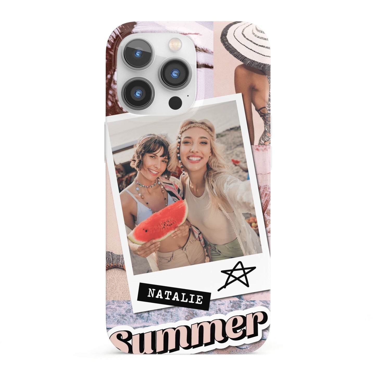 Picture Collage Personalised iPhone 13 Pro Full Wrap 3D Snap Case