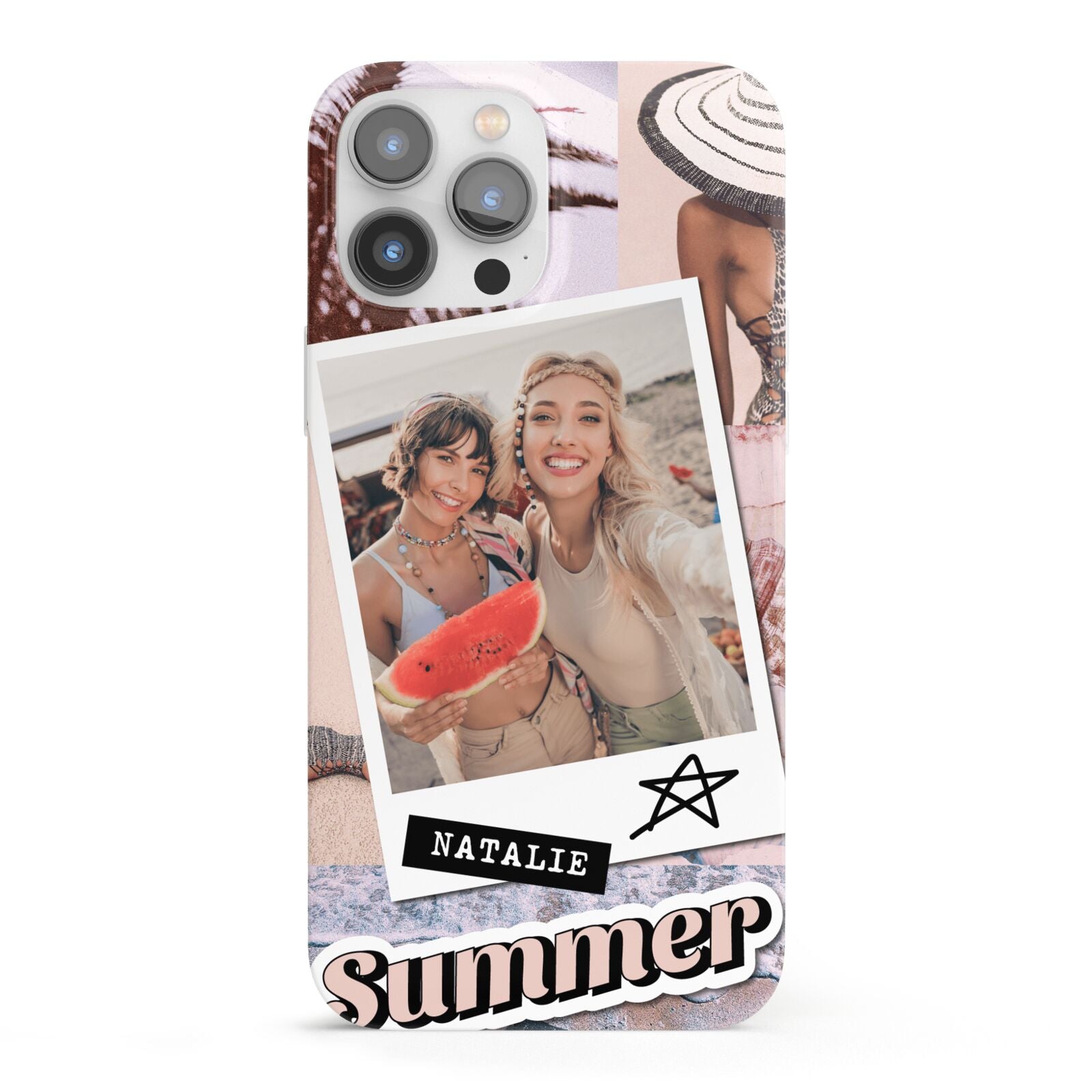 Picture Collage Personalised iPhone 13 Pro Max Full Wrap 3D Snap Case