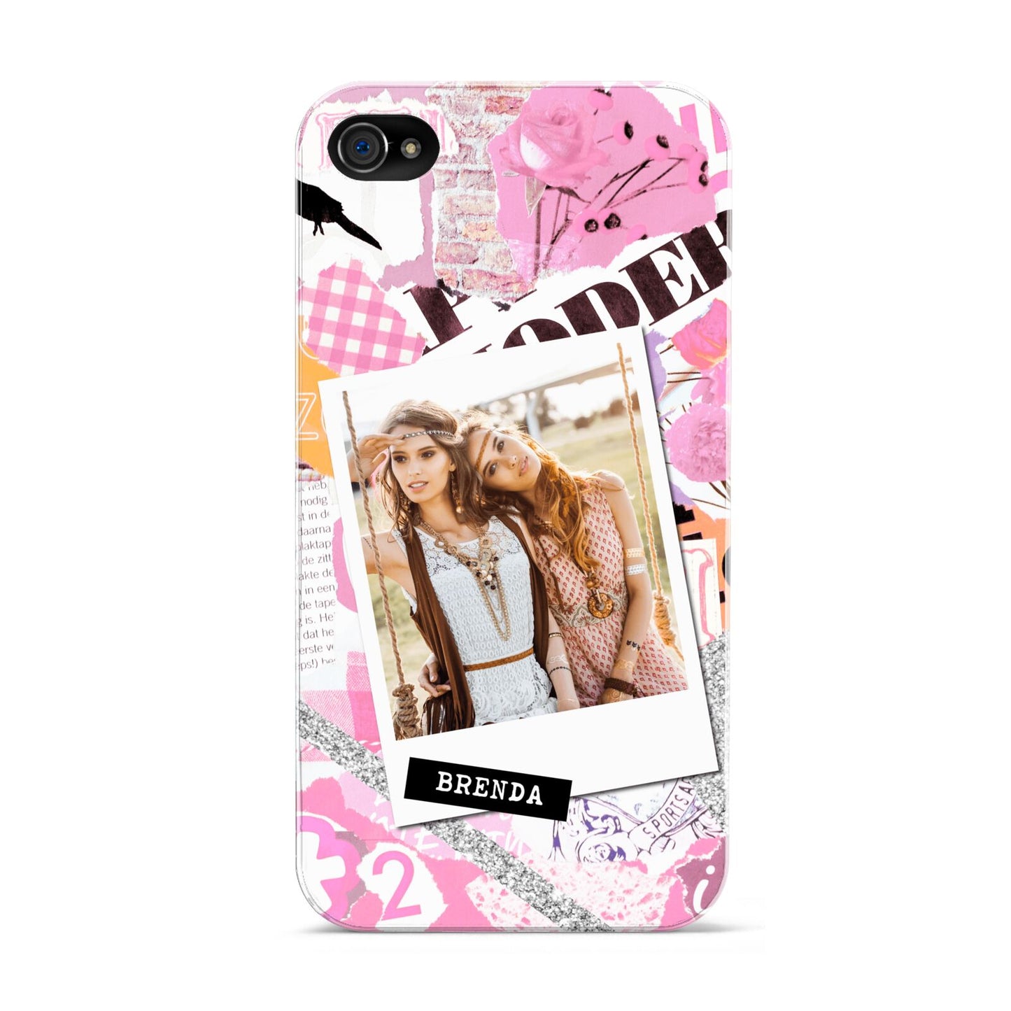 Picture Collage with Custom Photo Apple iPhone 4s Case