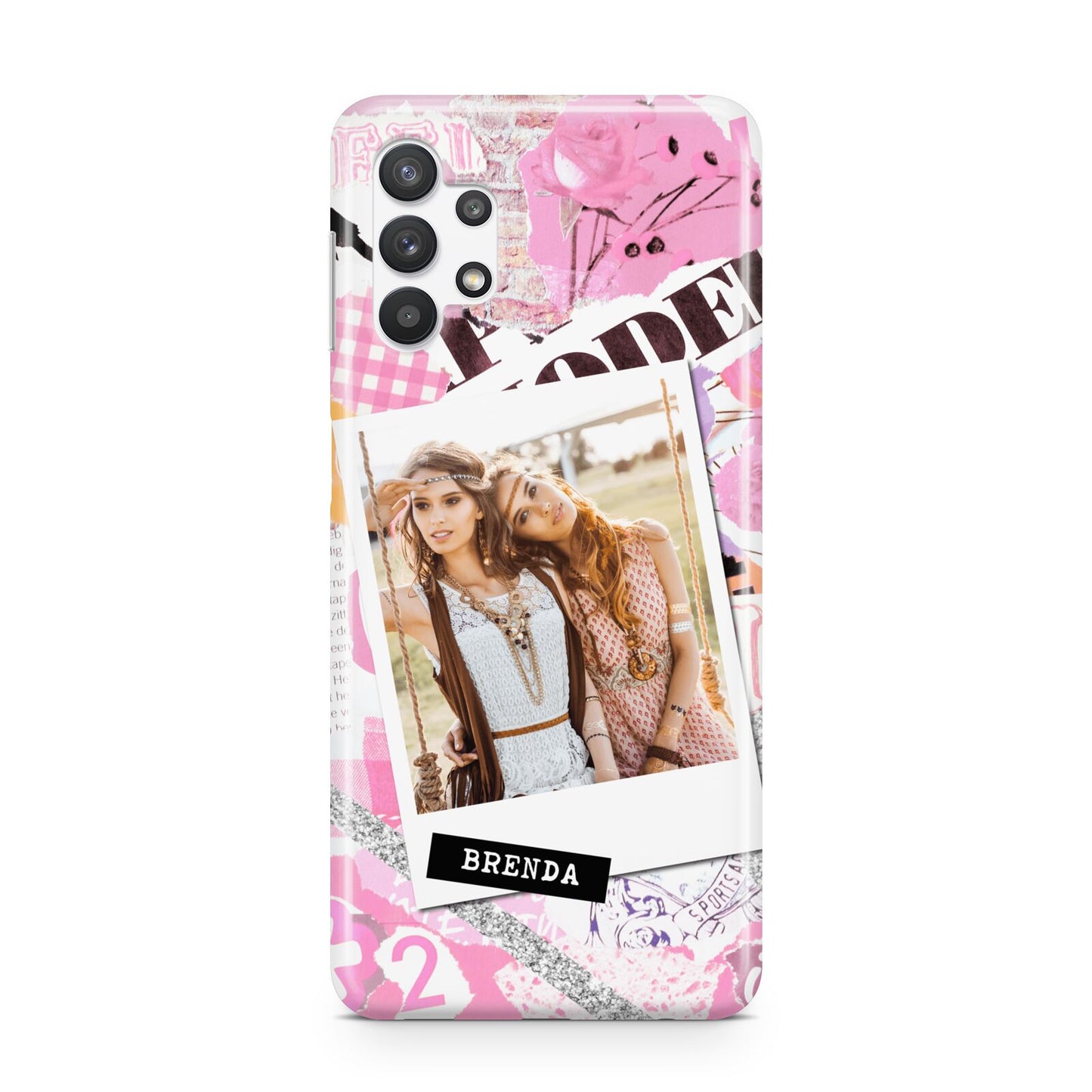 Picture Collage with Custom Photo Samsung A32 5G Case