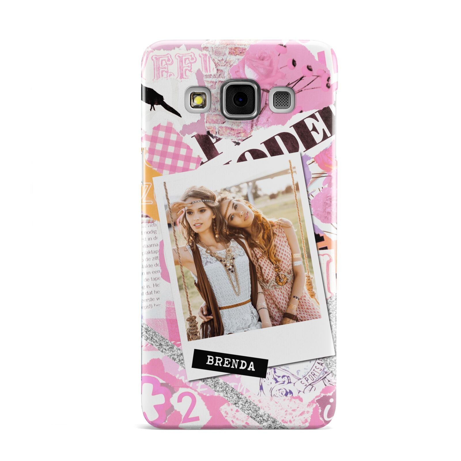 Picture Collage with Custom Photo Samsung Galaxy A3 Case