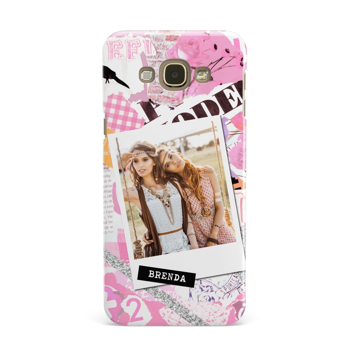 Picture Collage with Custom Photo Samsung Galaxy A8 Case